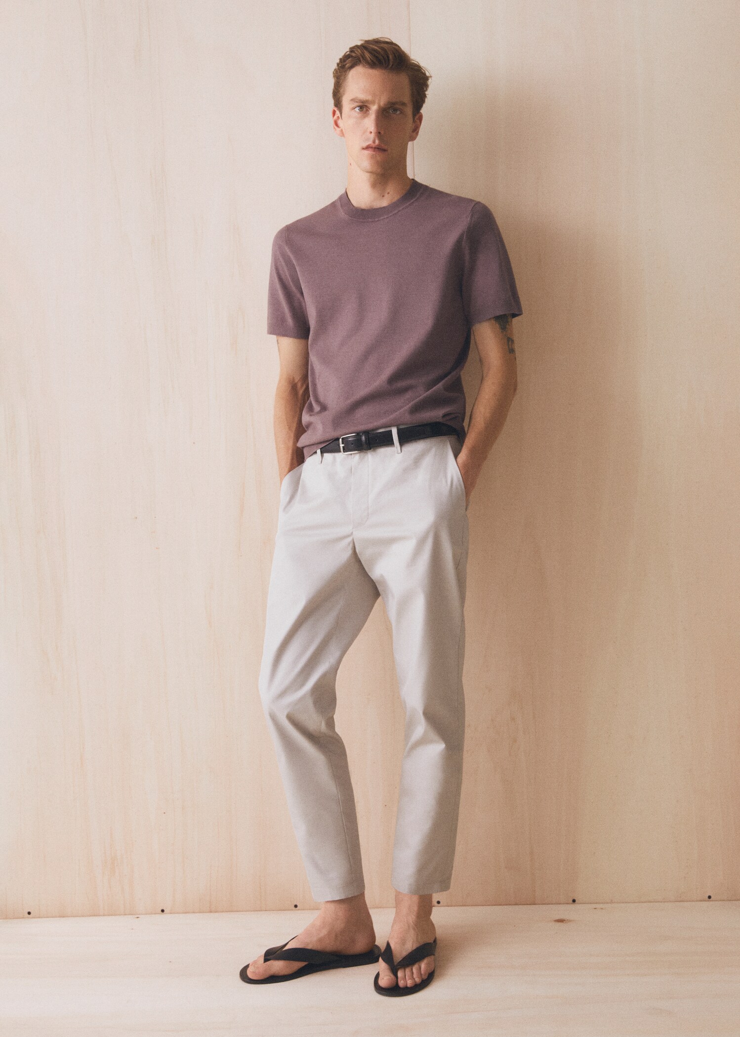 Pantalón slim fit algodón - Detalle del artículo 5