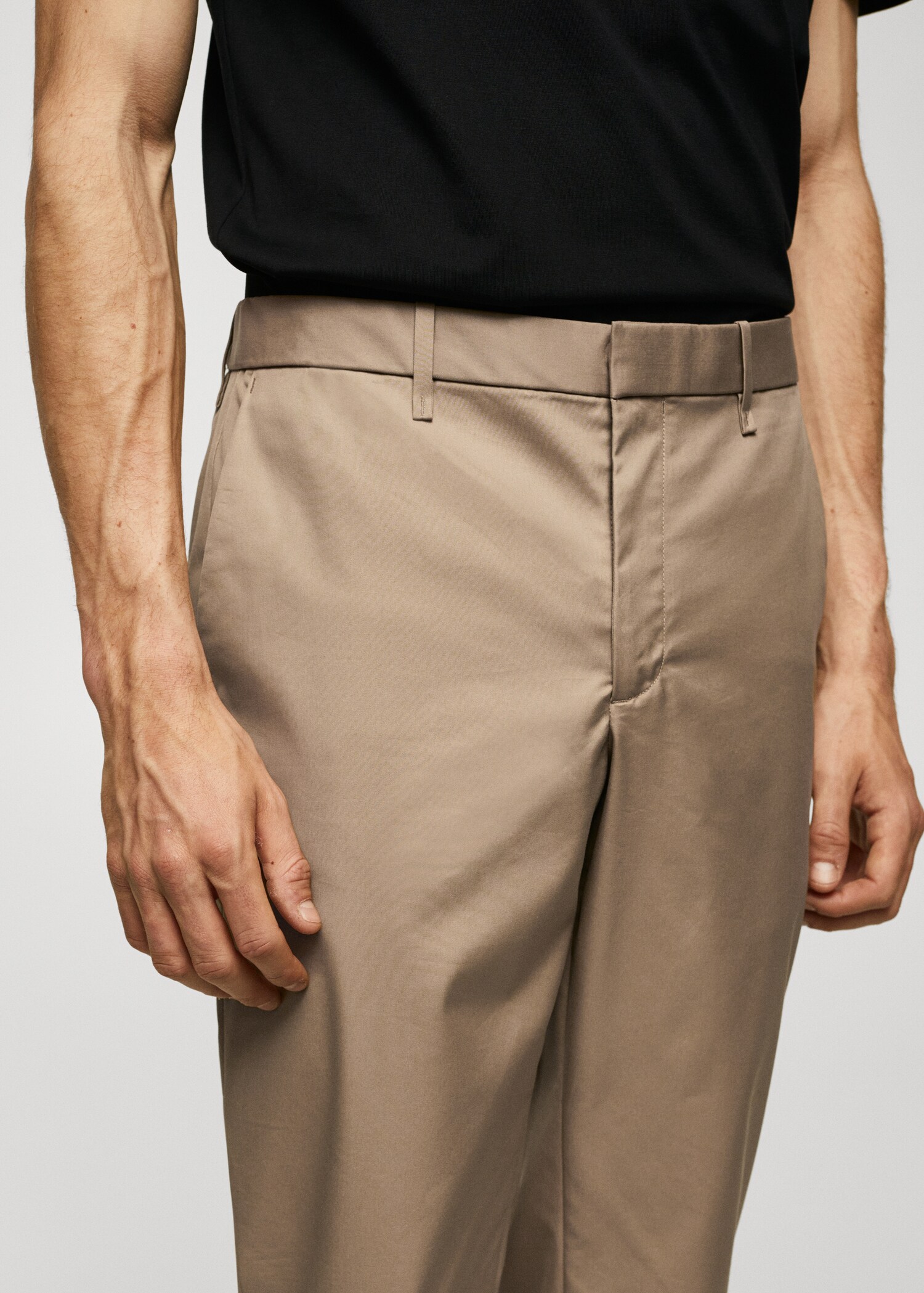 Pantalón slim fit algodón - Detalle del artículo 1