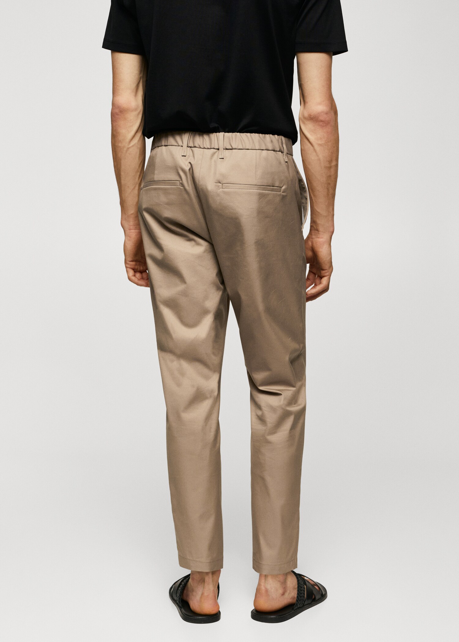 Pantalón slim fit algodón - Reverso del artículo