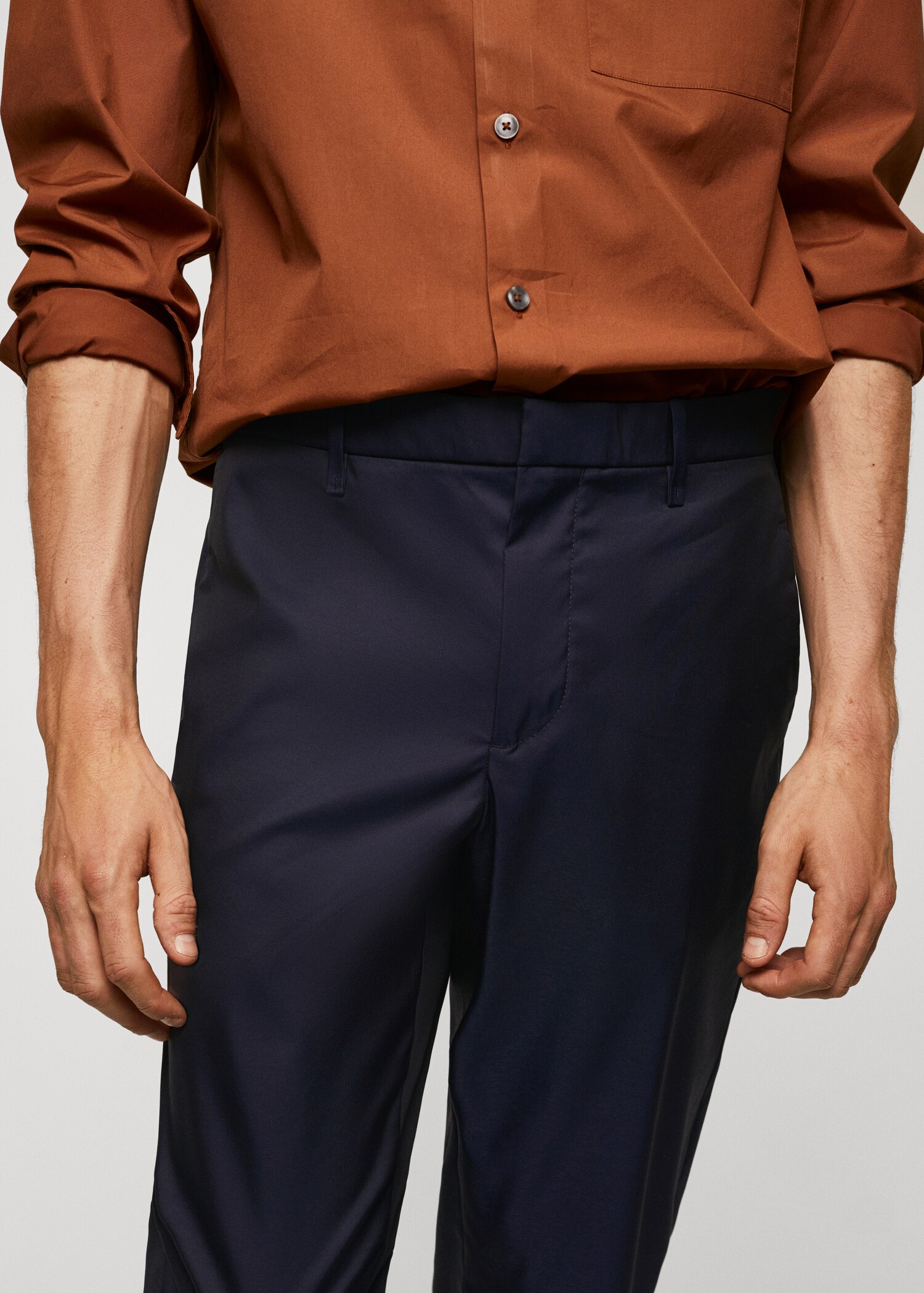Pantalón slim fit algodón - Detalle del artículo 1