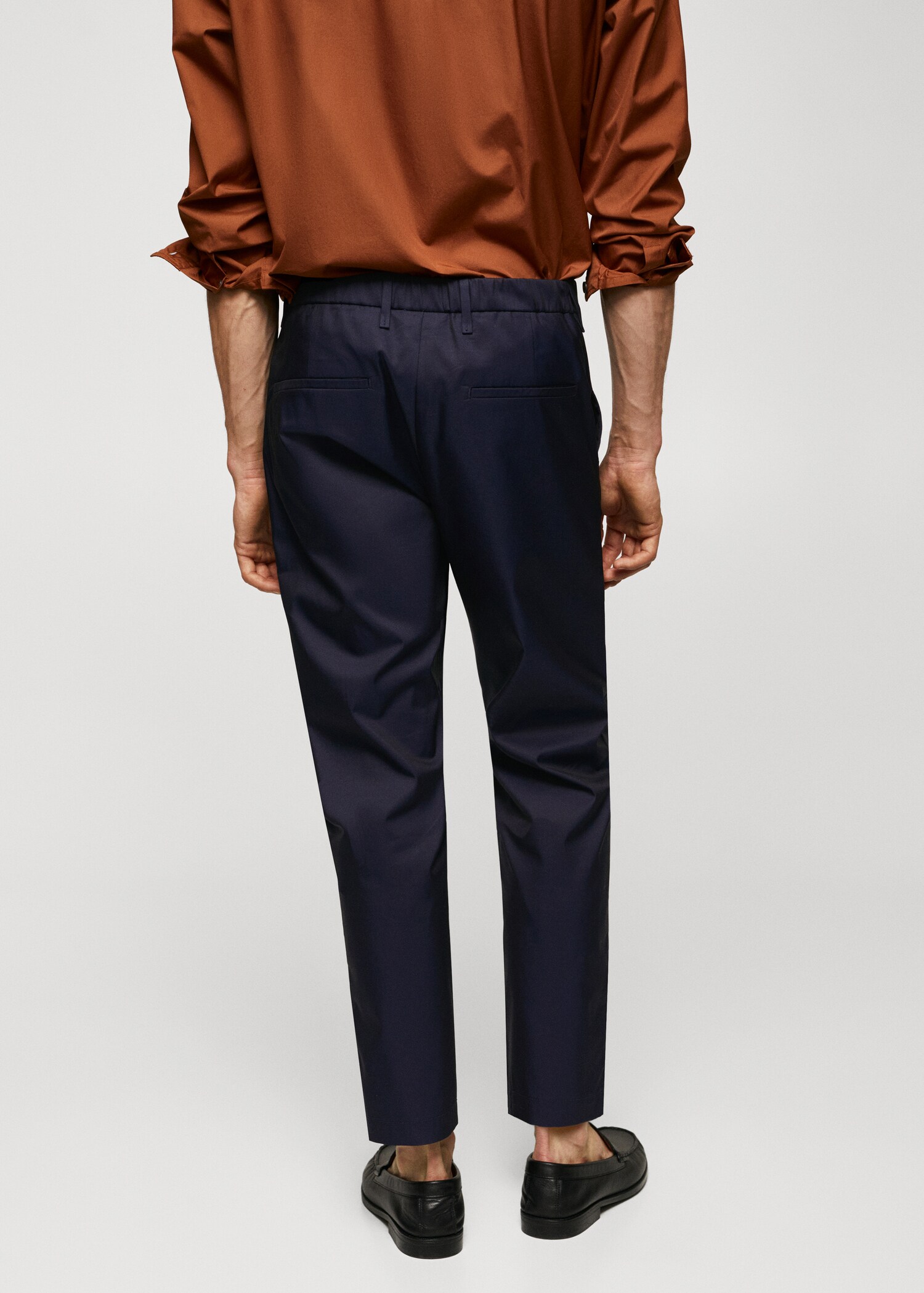 Pantalón slim fit algodón - Reverso del artículo