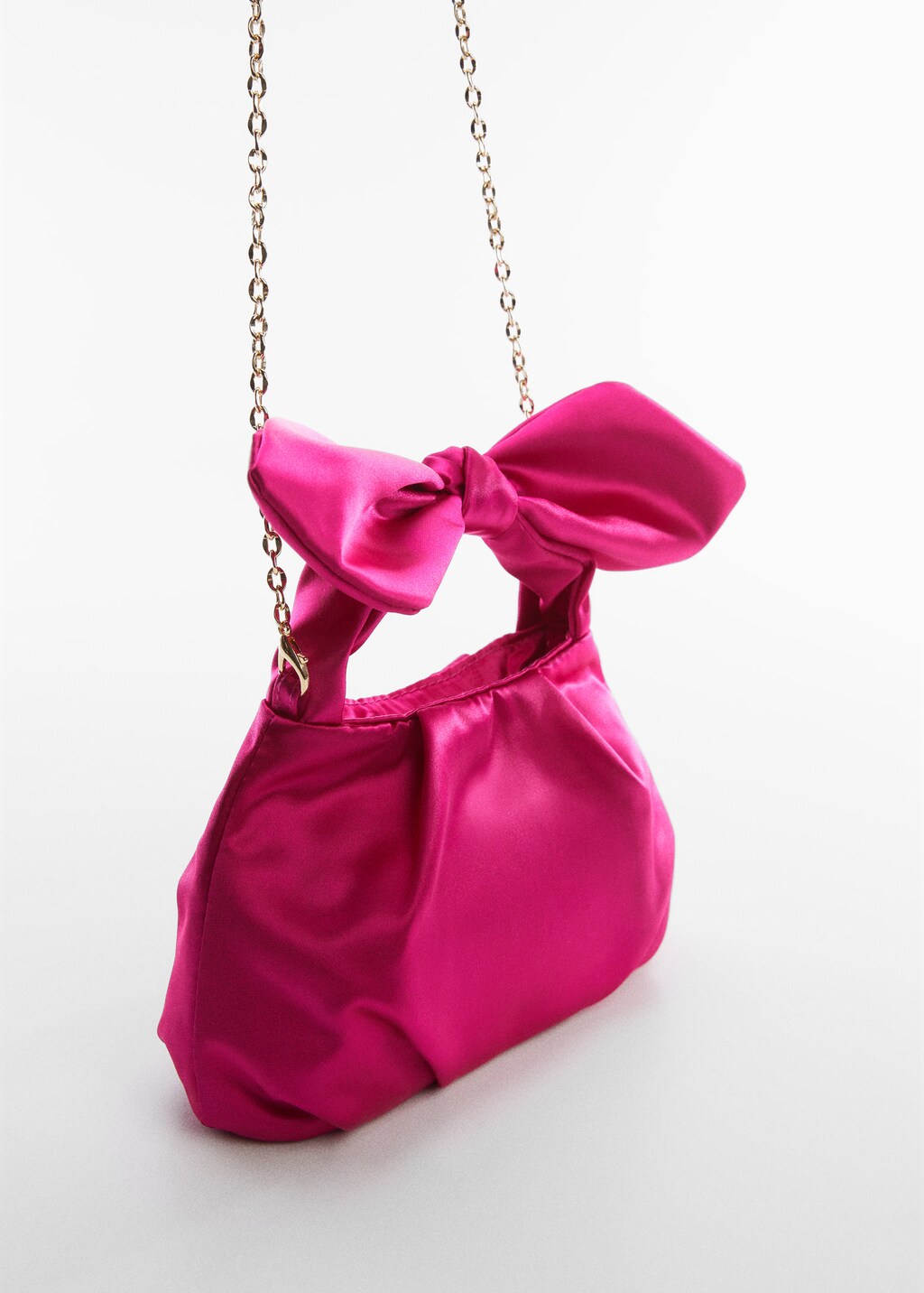 Mango satin bag sale