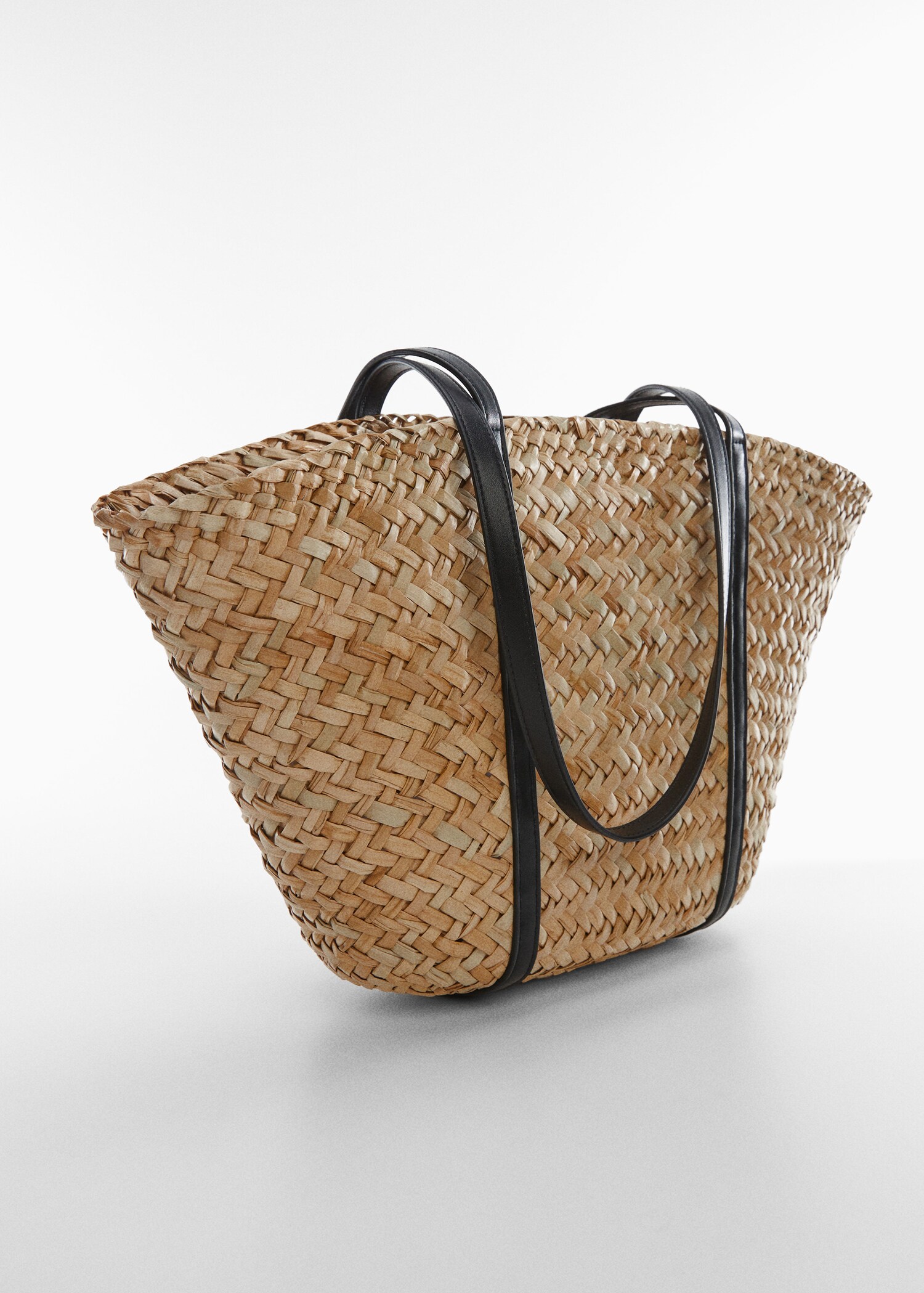 Natural fibre basket bag - Medium plane