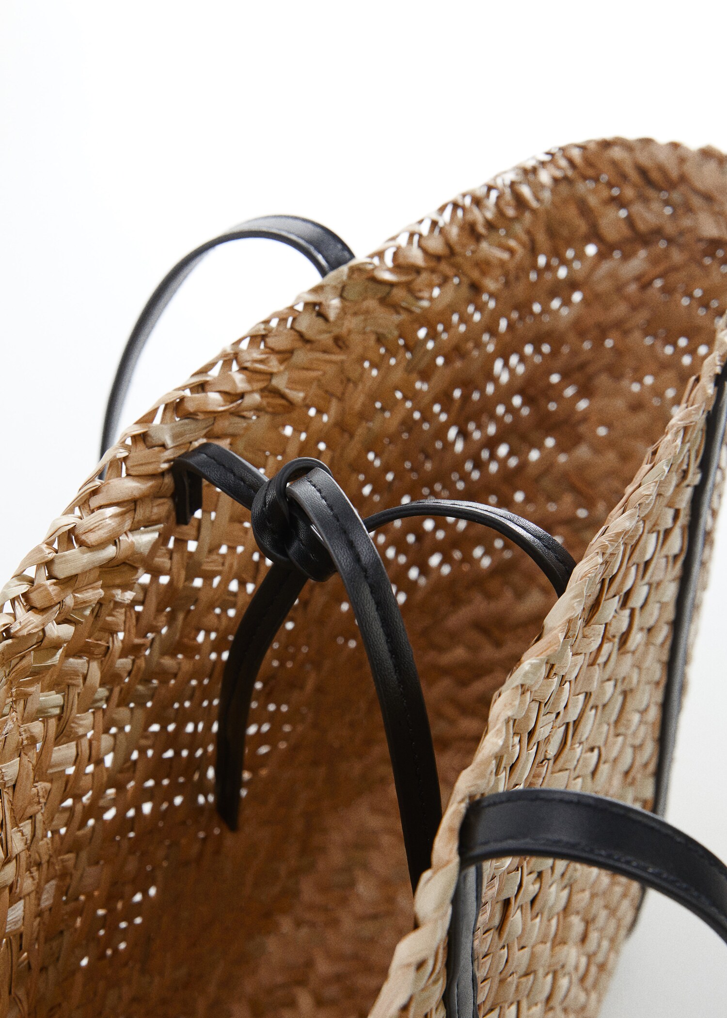 Natural fibre basket bag - Details of the article 1