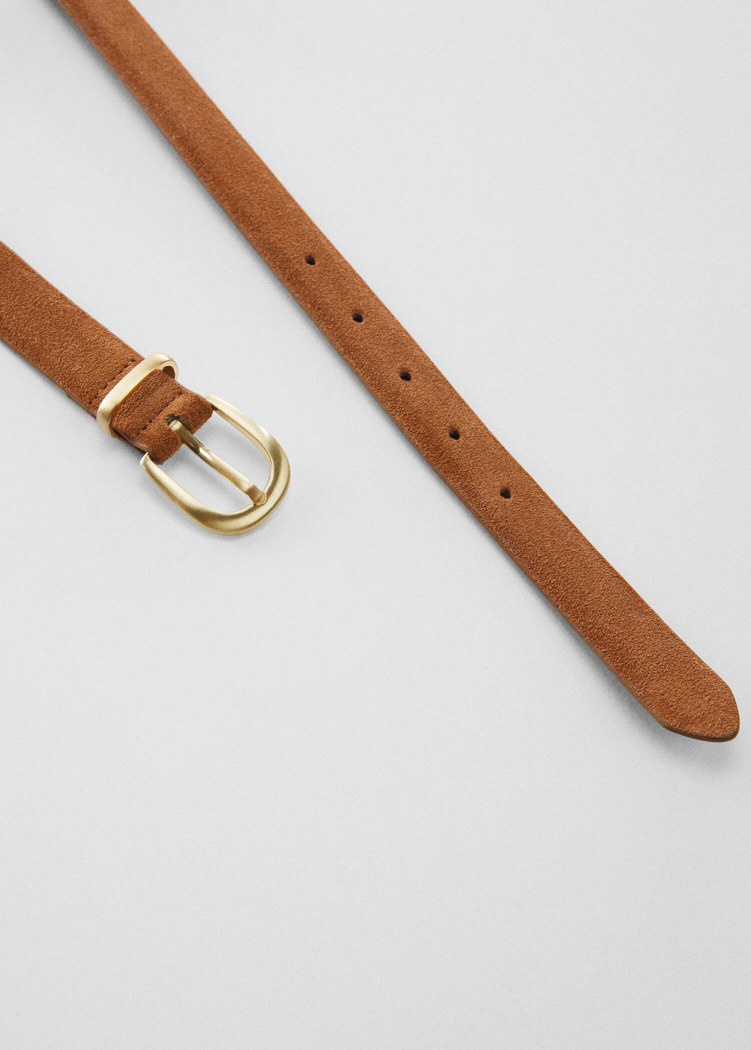 Buckle leather belt - Details of the article 1