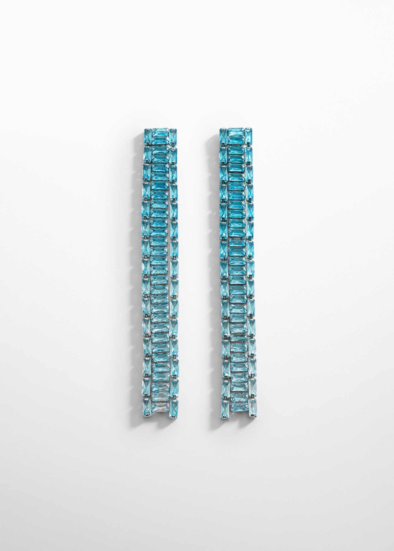 Boucles d'oreilles pendantes strass - Article sans modèle