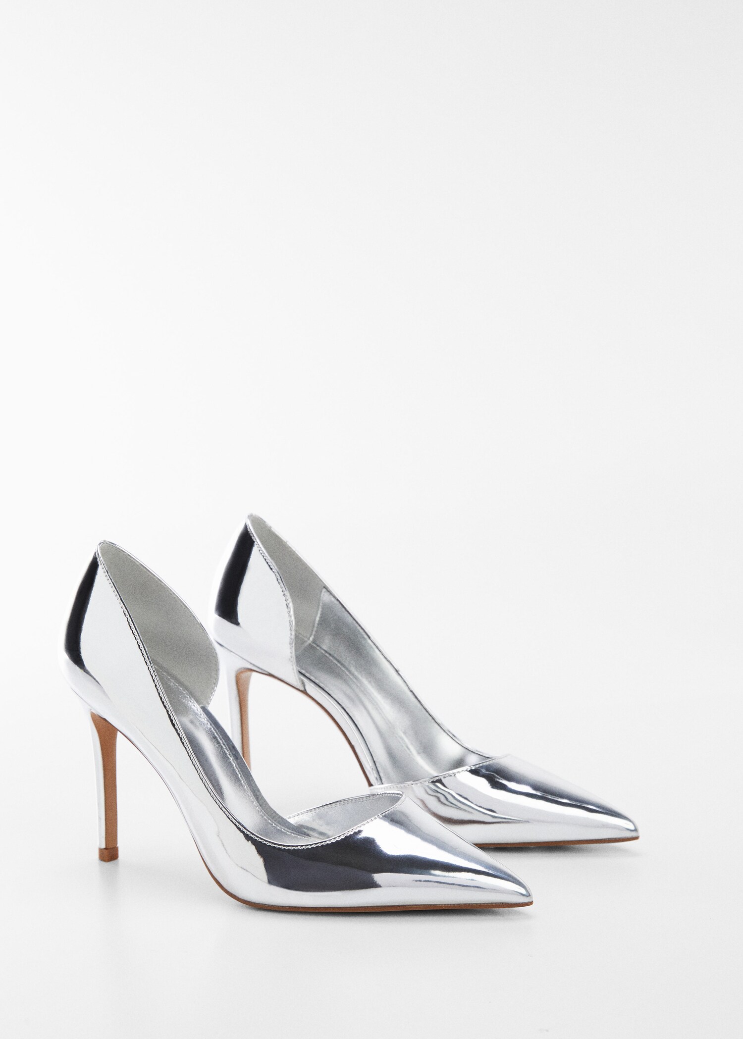 Asymmetrical heeled shoes - Medium plane