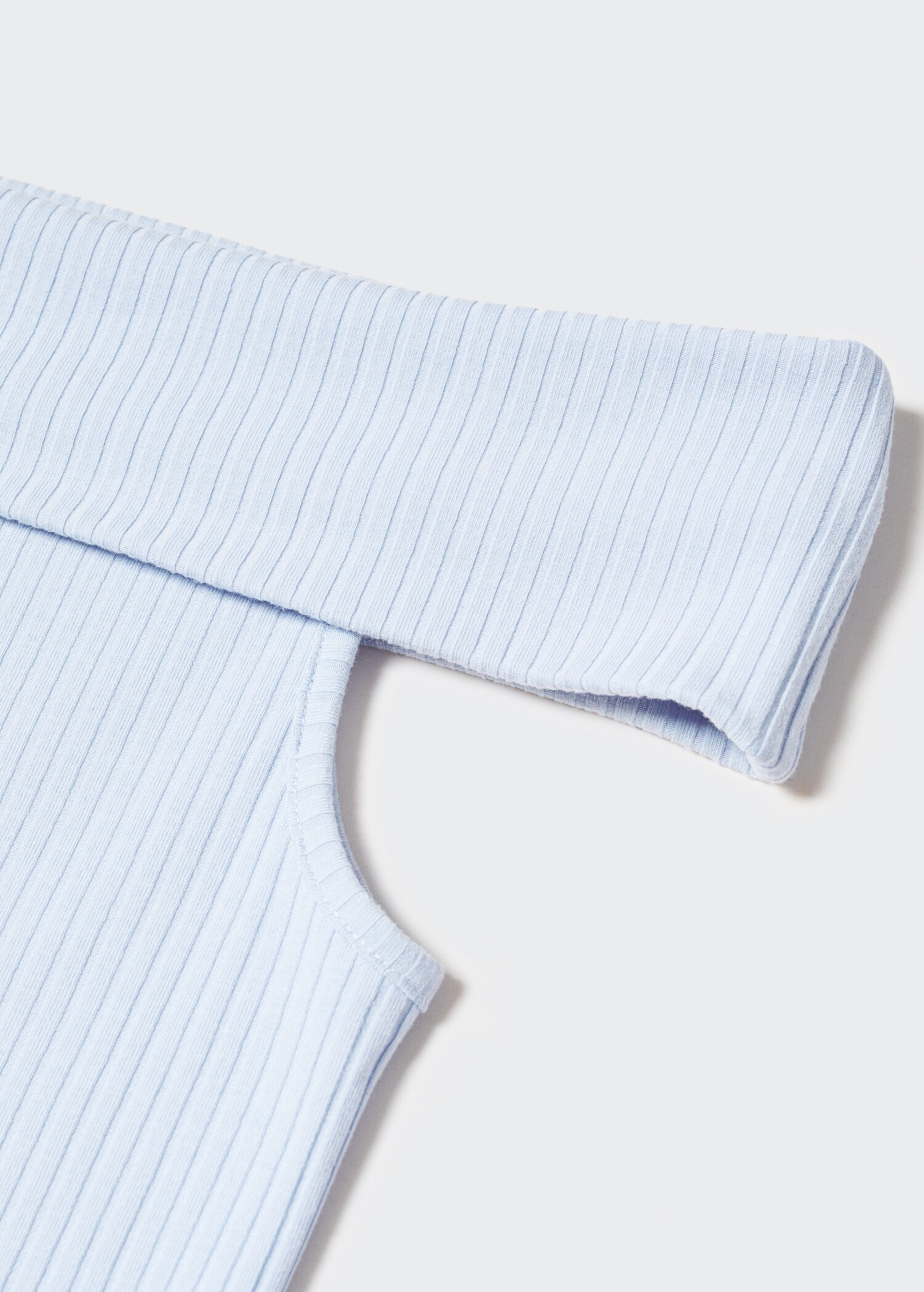 Ribbed crop top - Details of the article 8