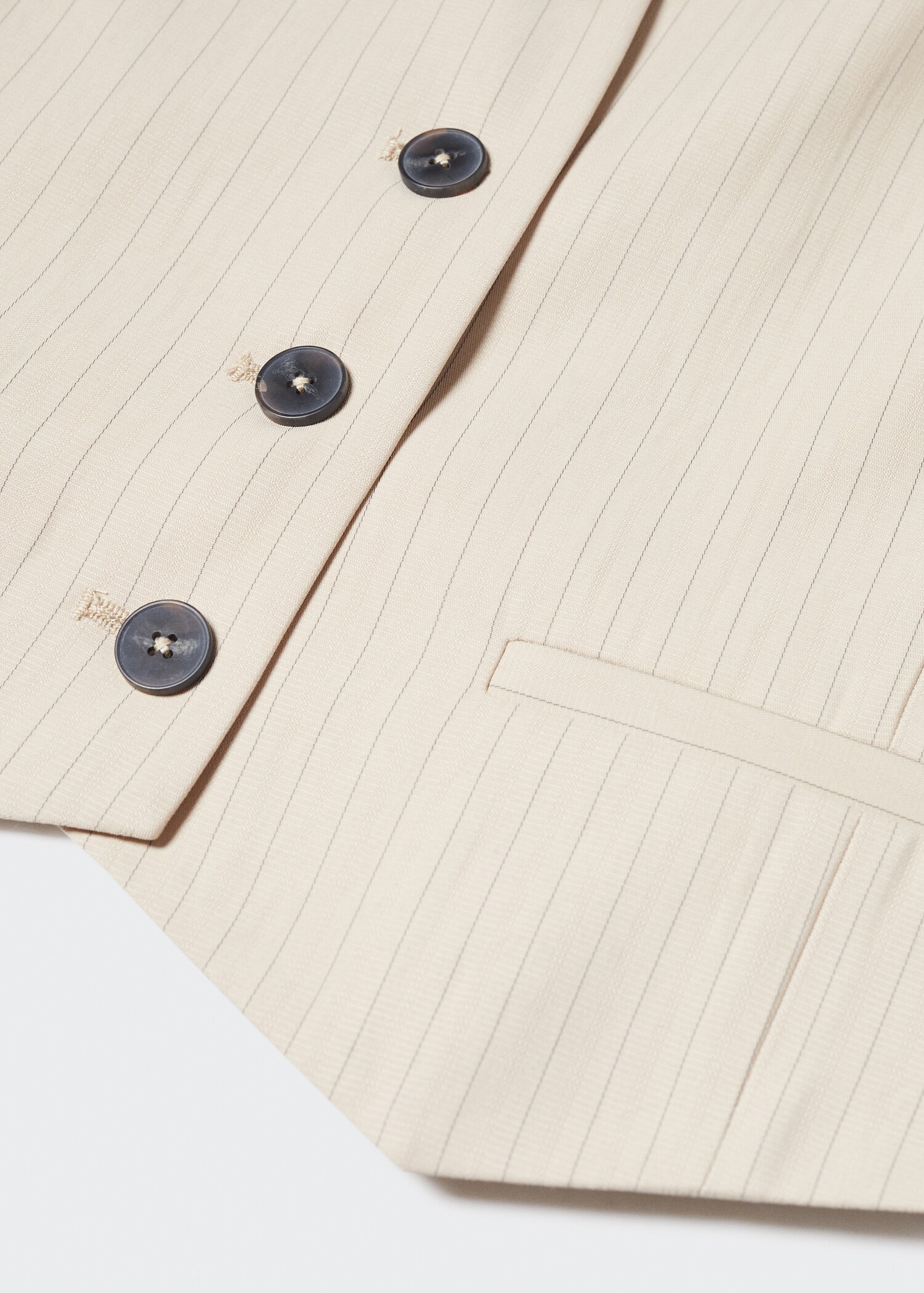 Pinstriped waistcoat - Details of the article 8