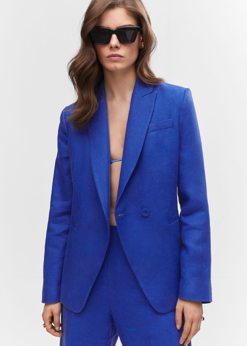 Mango blazer sale discount