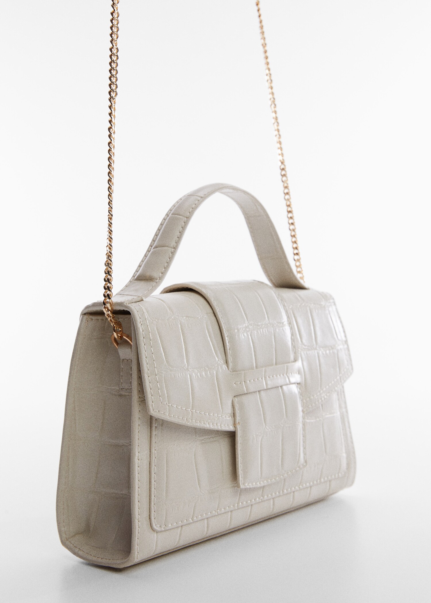 Flap chain bag - Medium plane