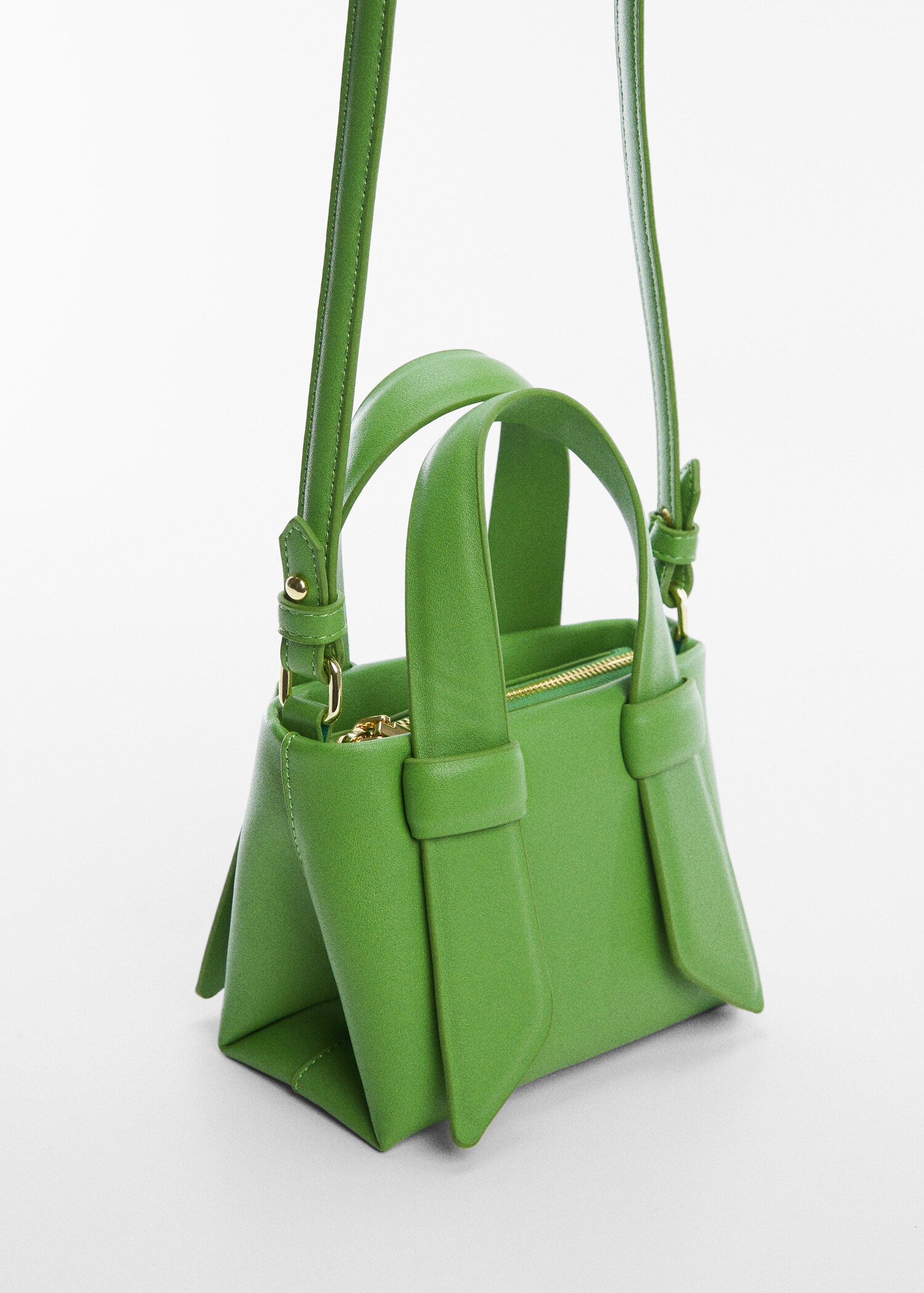 Crossbody bag with double handle - Medium plane