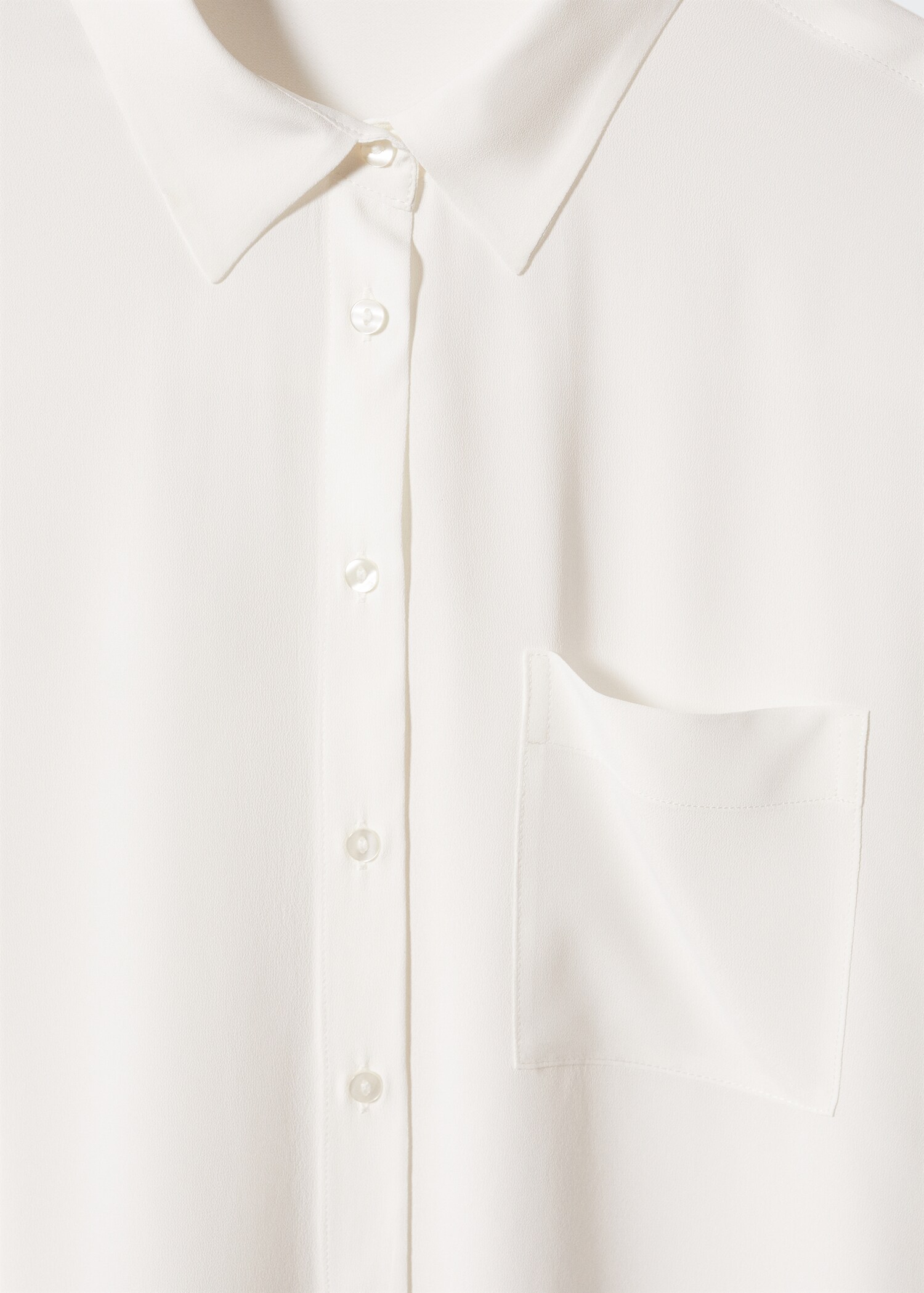 Camisa oversize bolsillo - Detalle del artículo 8