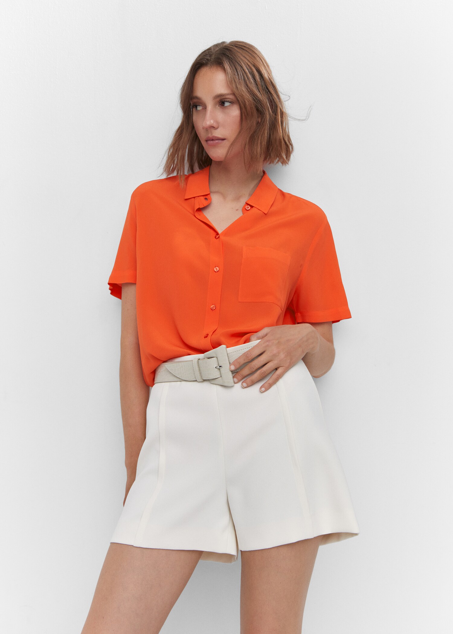Camisa oversize bolsillo - Detalle del artículo 2