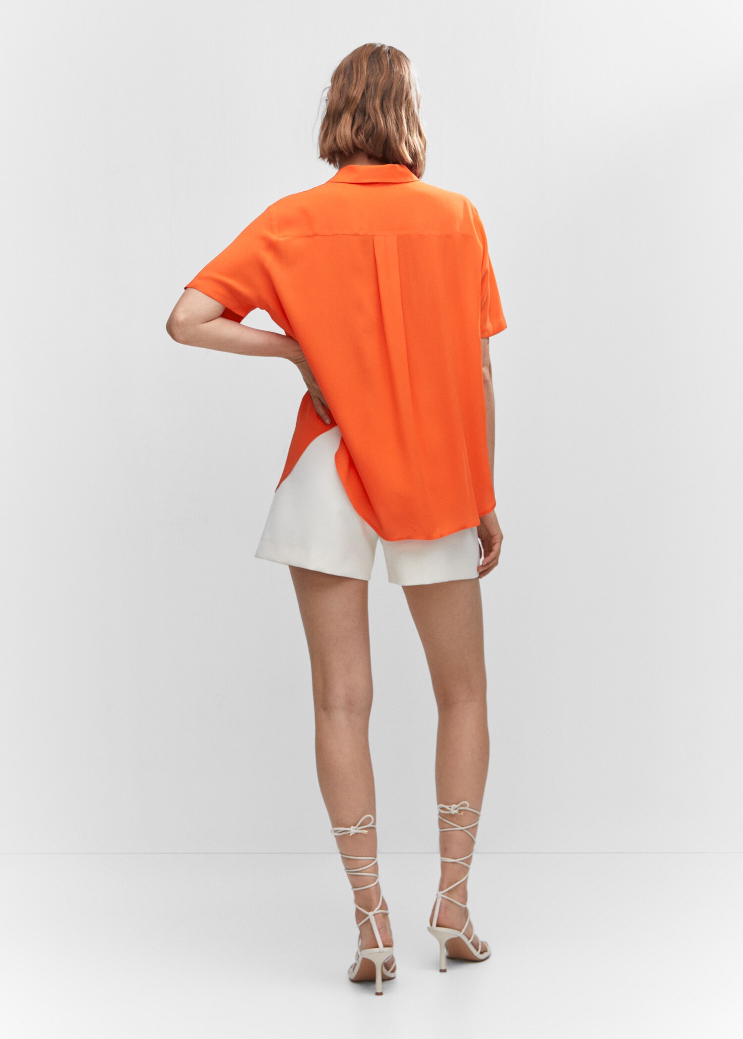 Camisa oversize bolsillo - Reverso del artículo