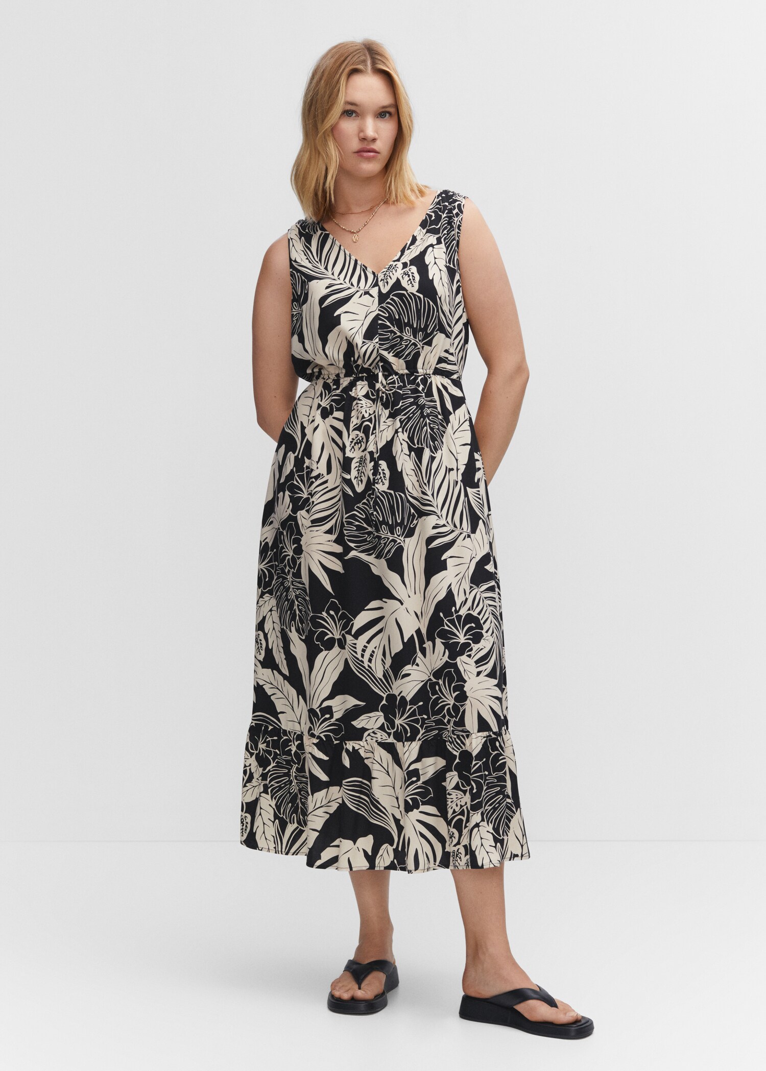 Vestido estampado lazo - Detalle del artículo 3