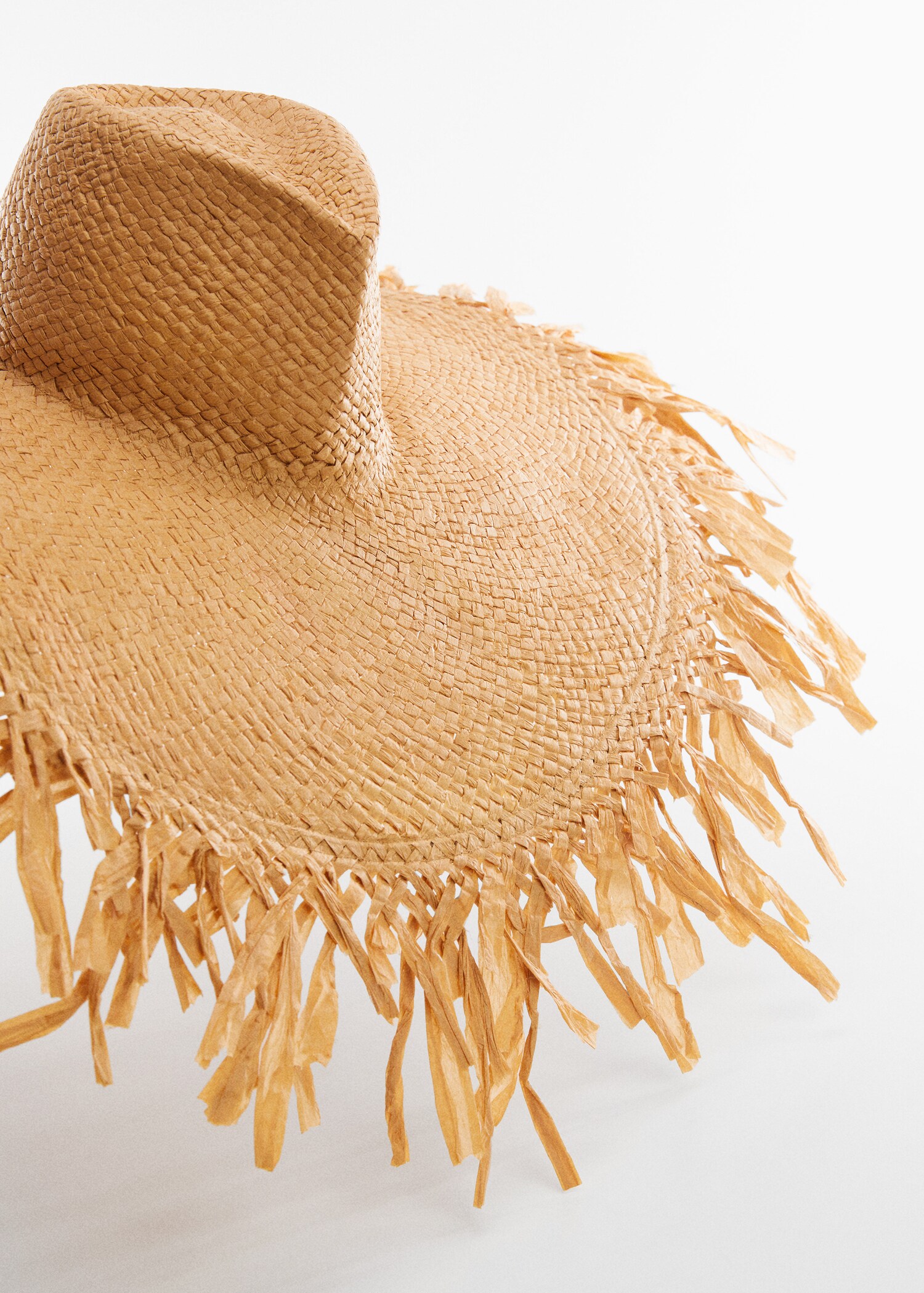 Maxi-Hut aus Naturfaser - Detail des Artikels 1