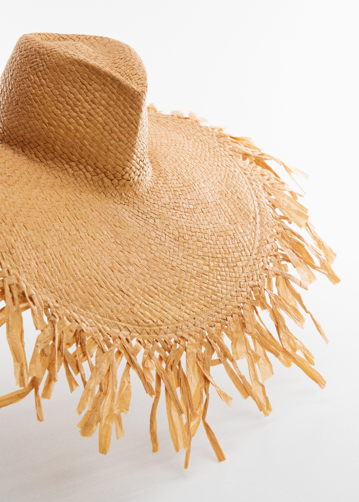 Natural fibre maxi hat - Details of the article 1