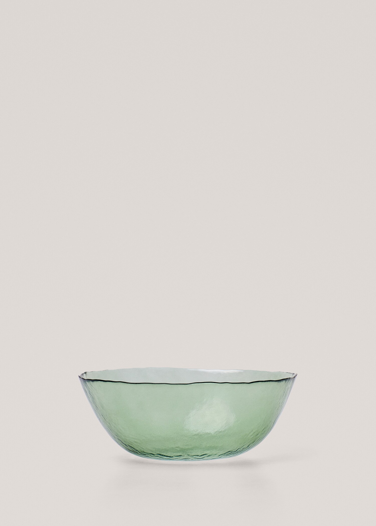 100% glass large bowl 25cm - Article without model