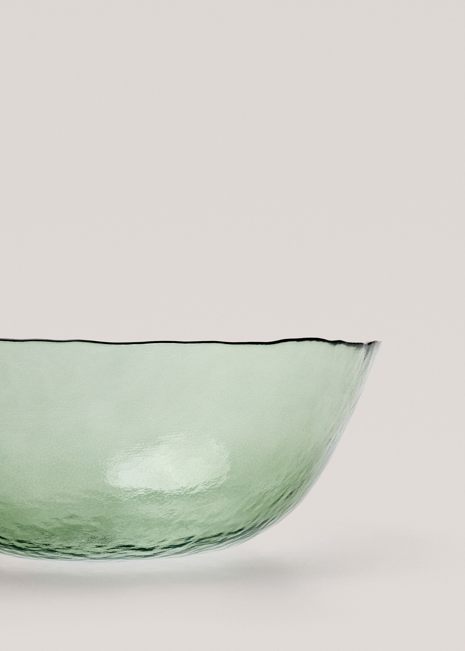 100% glass large bowl 25cm - Details of the article 2