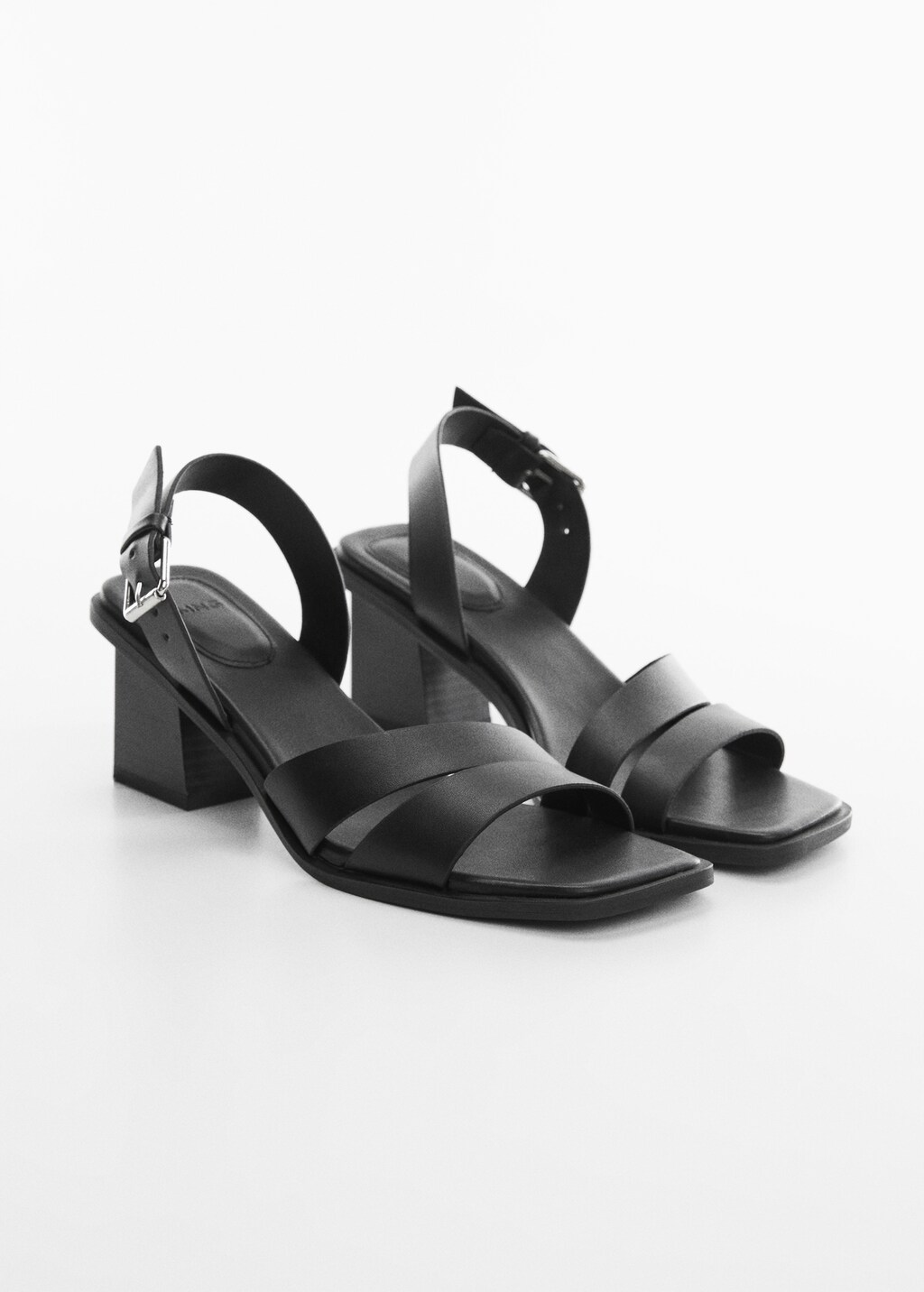 Block heel sandals Women MANGO Syria