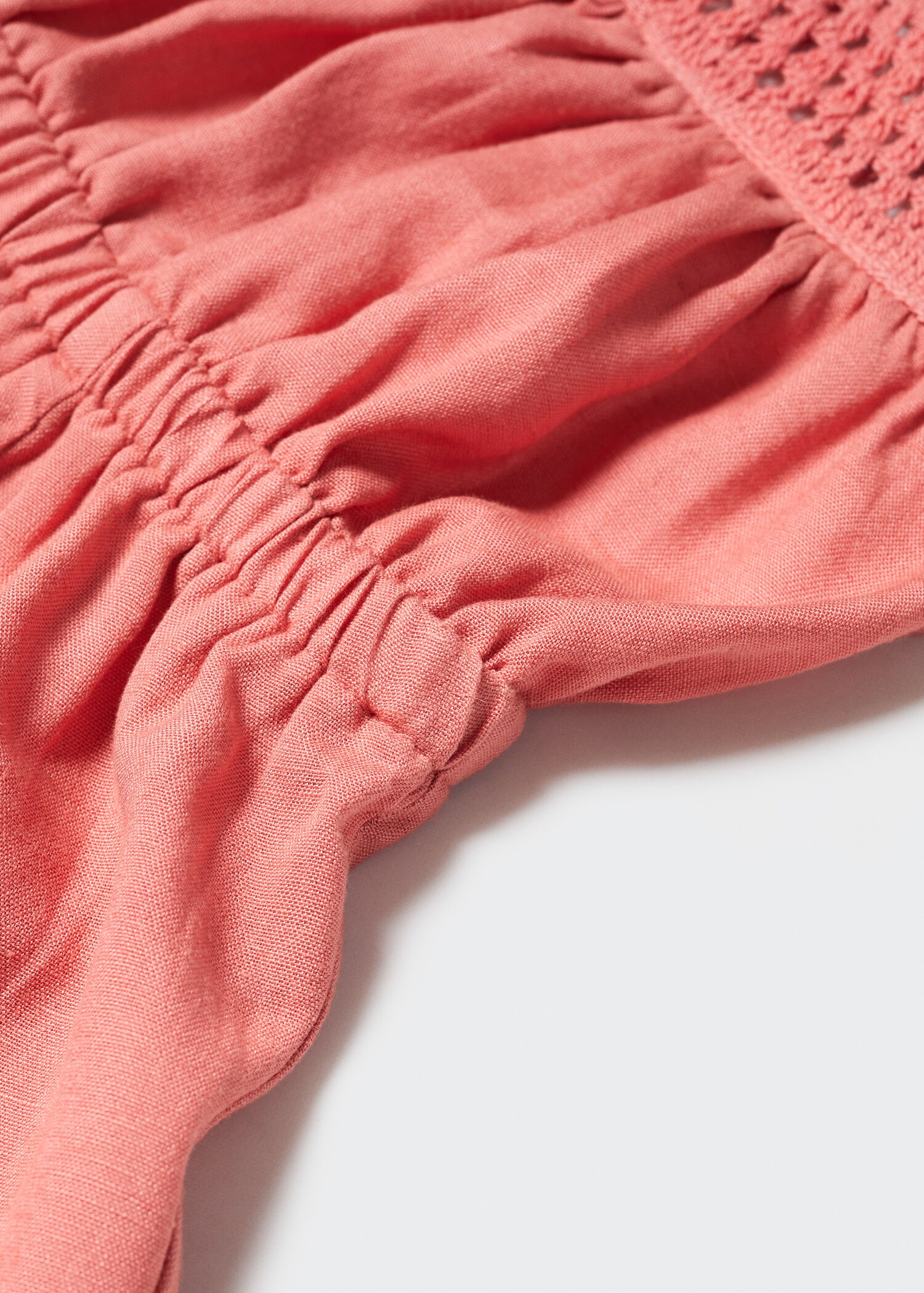 Jumpsuit with crochet detail - Details of the article 0