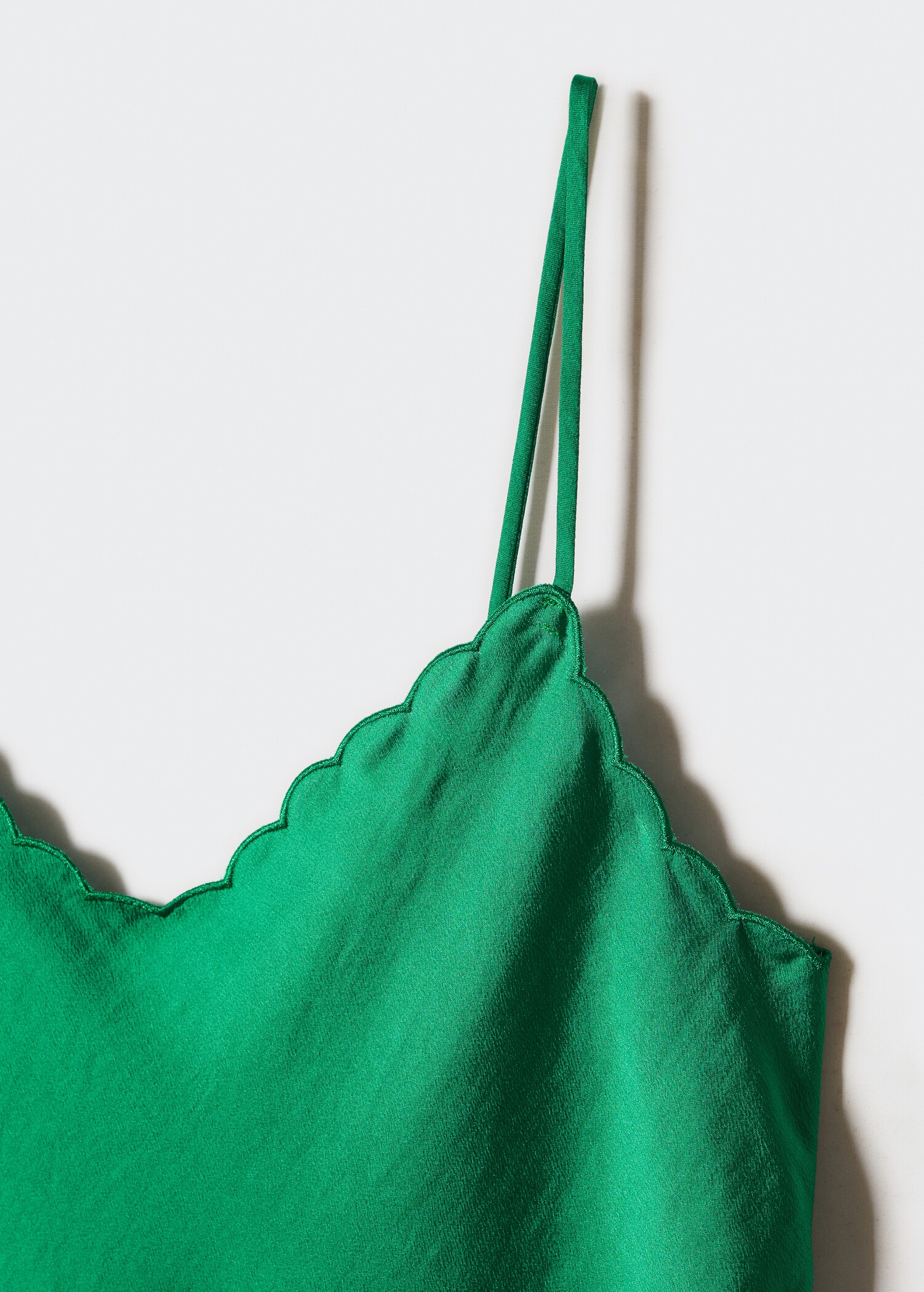 Satin lace top - Details of the article 8