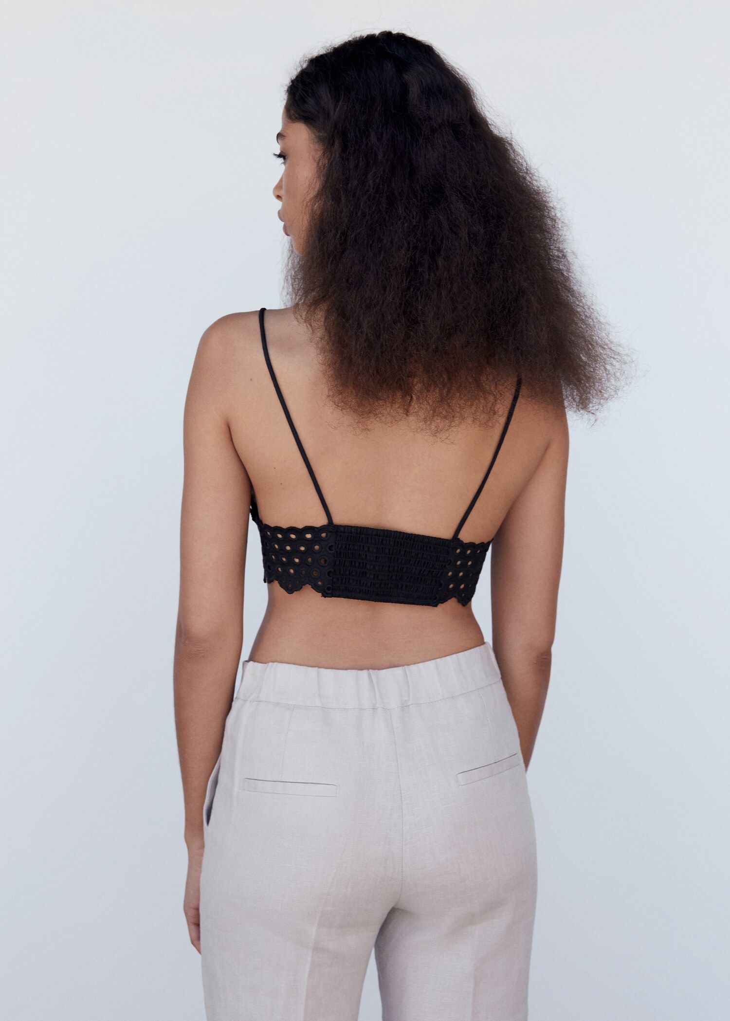 Crop top ajouré - Verso de l’article