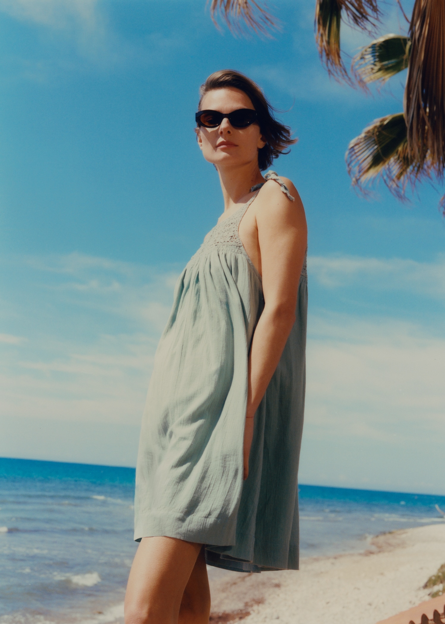 Crochet panel dress - Details of the article 6