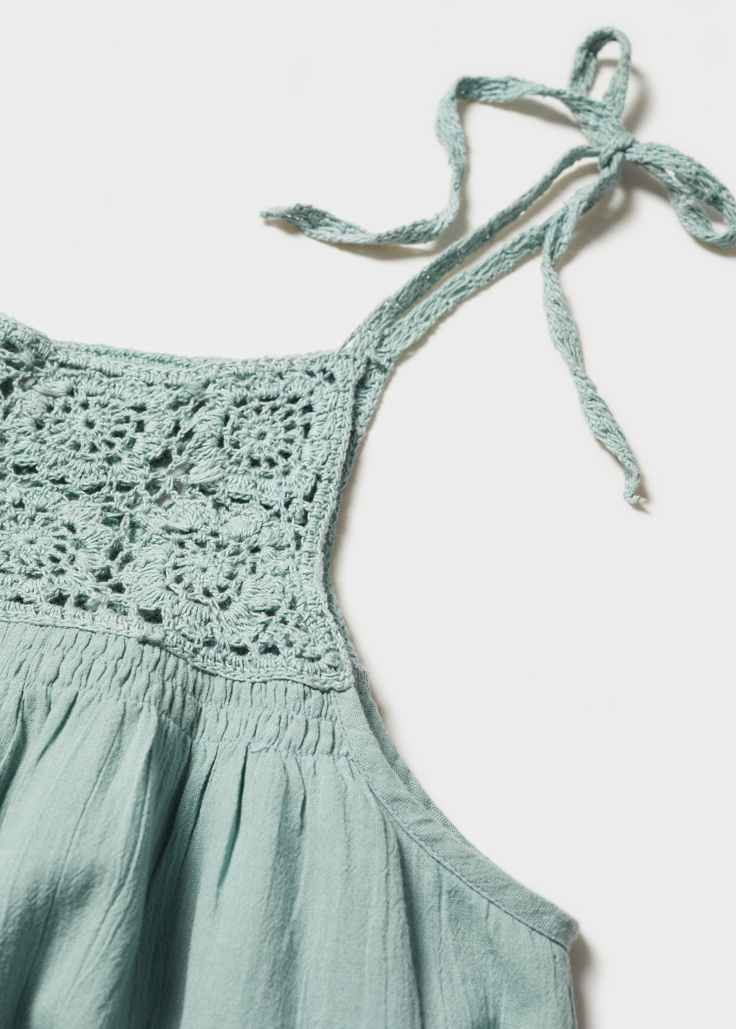 Crochet panel dress - Details of the article 8