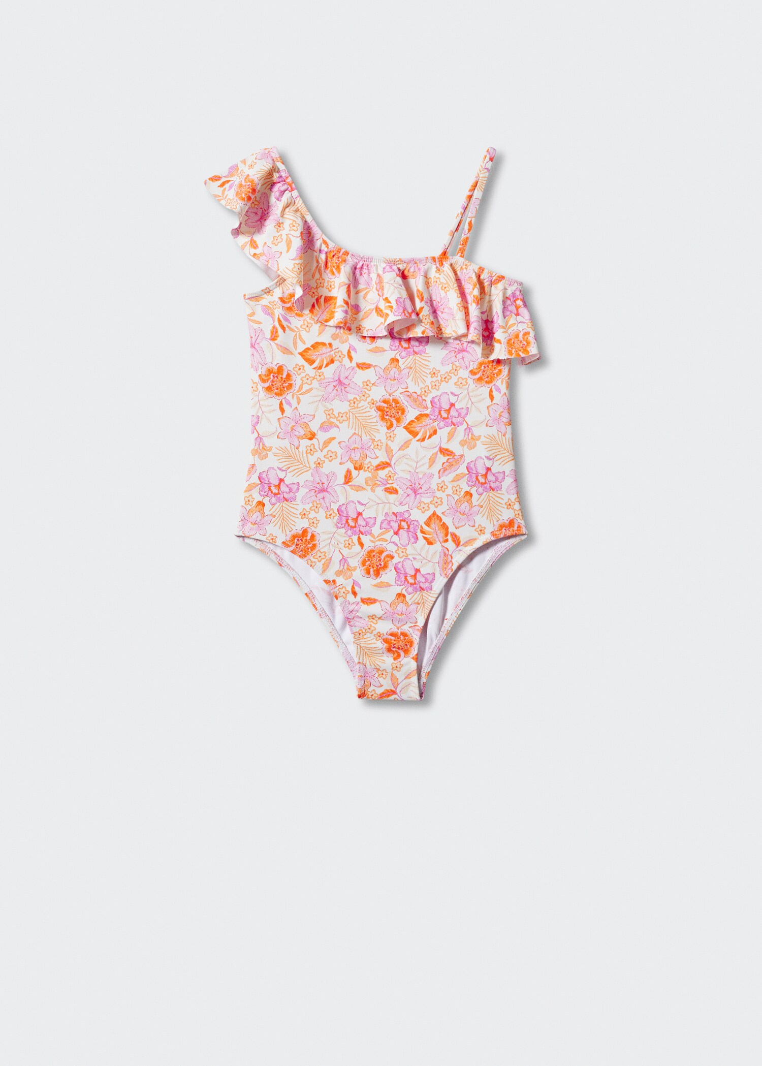 Costum de baie asimetric cu imprimeu - Articol fără model