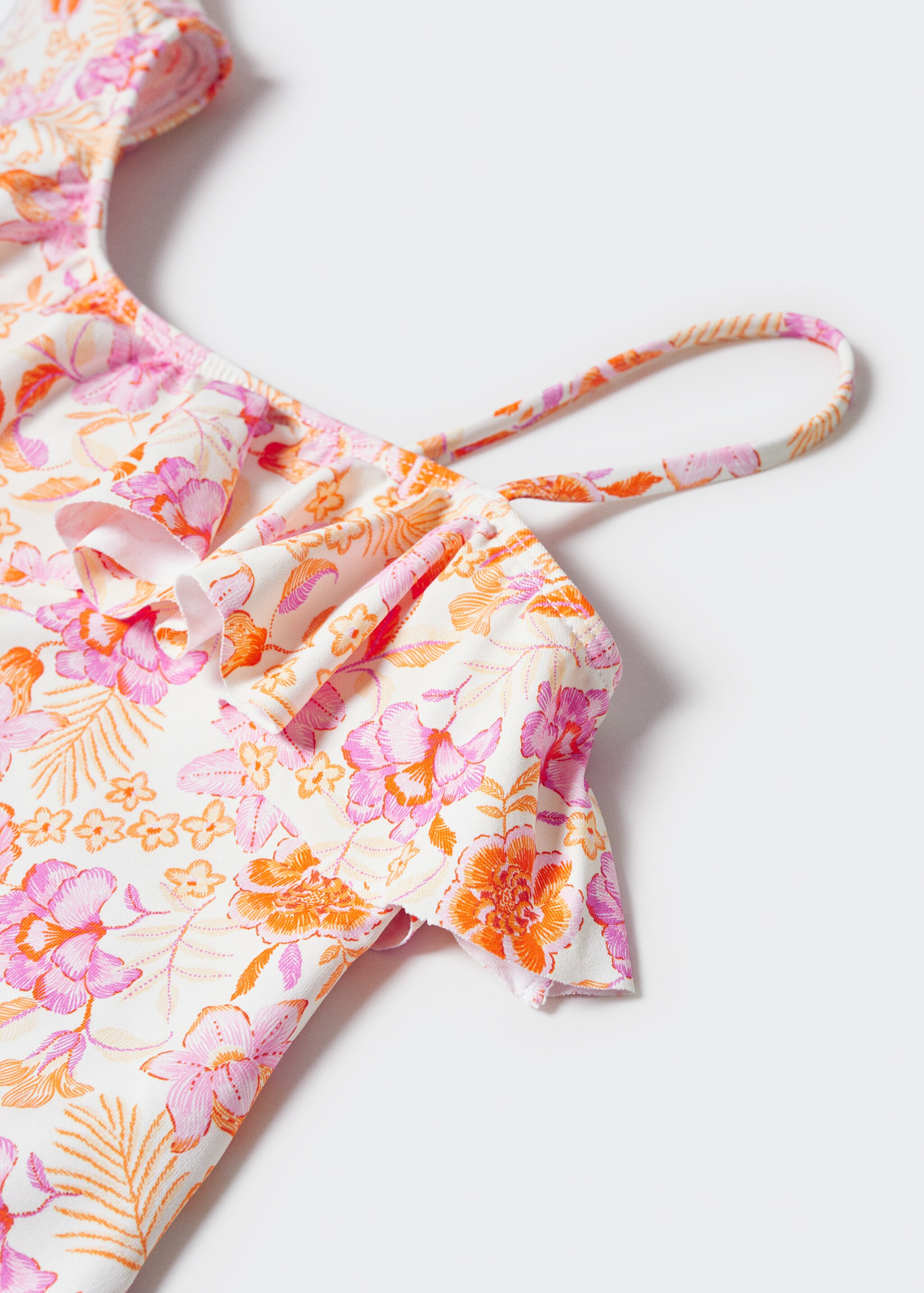 Asymmetrical-print swimsuit - Details of the article 8