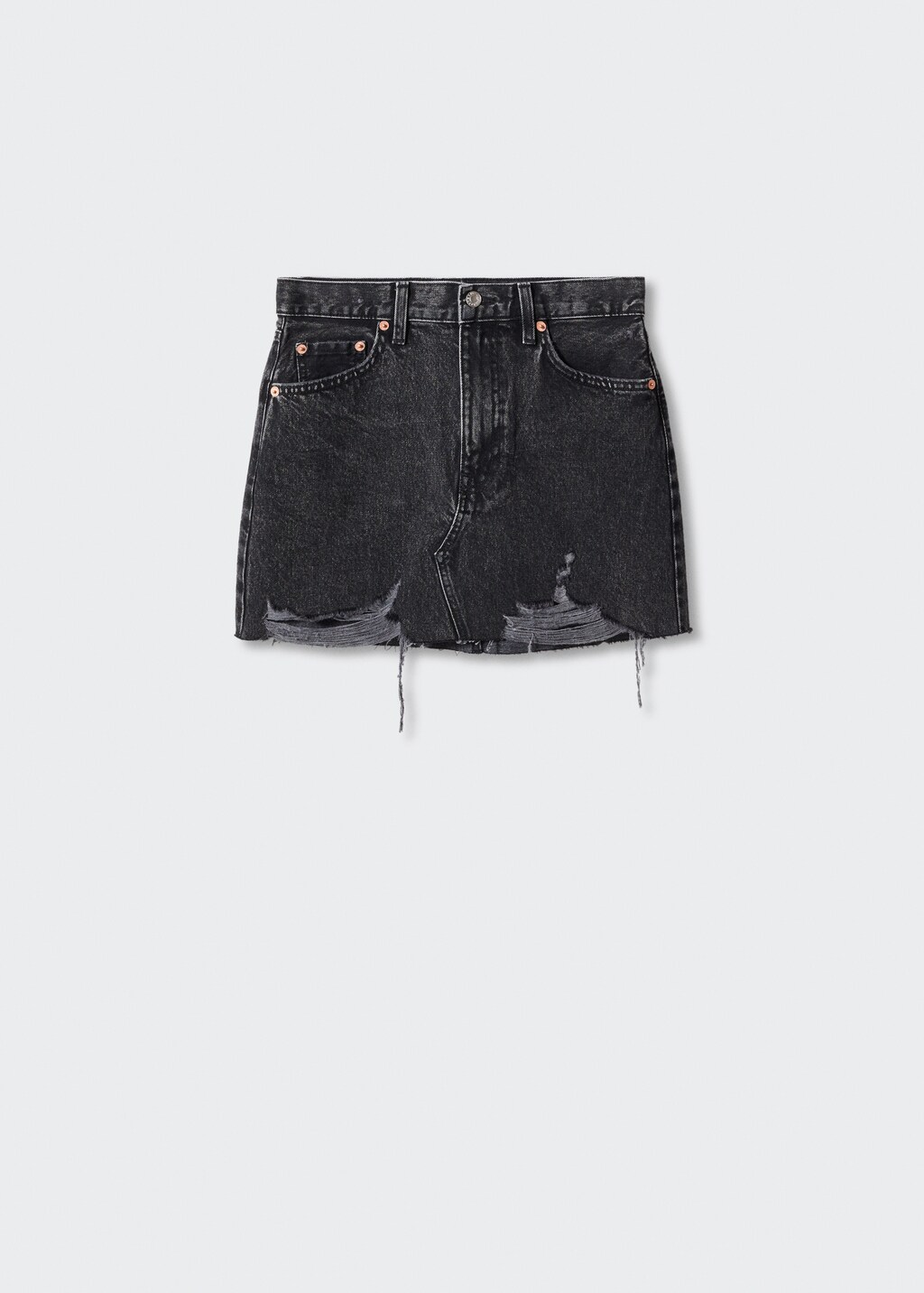 Mango short denim sale
