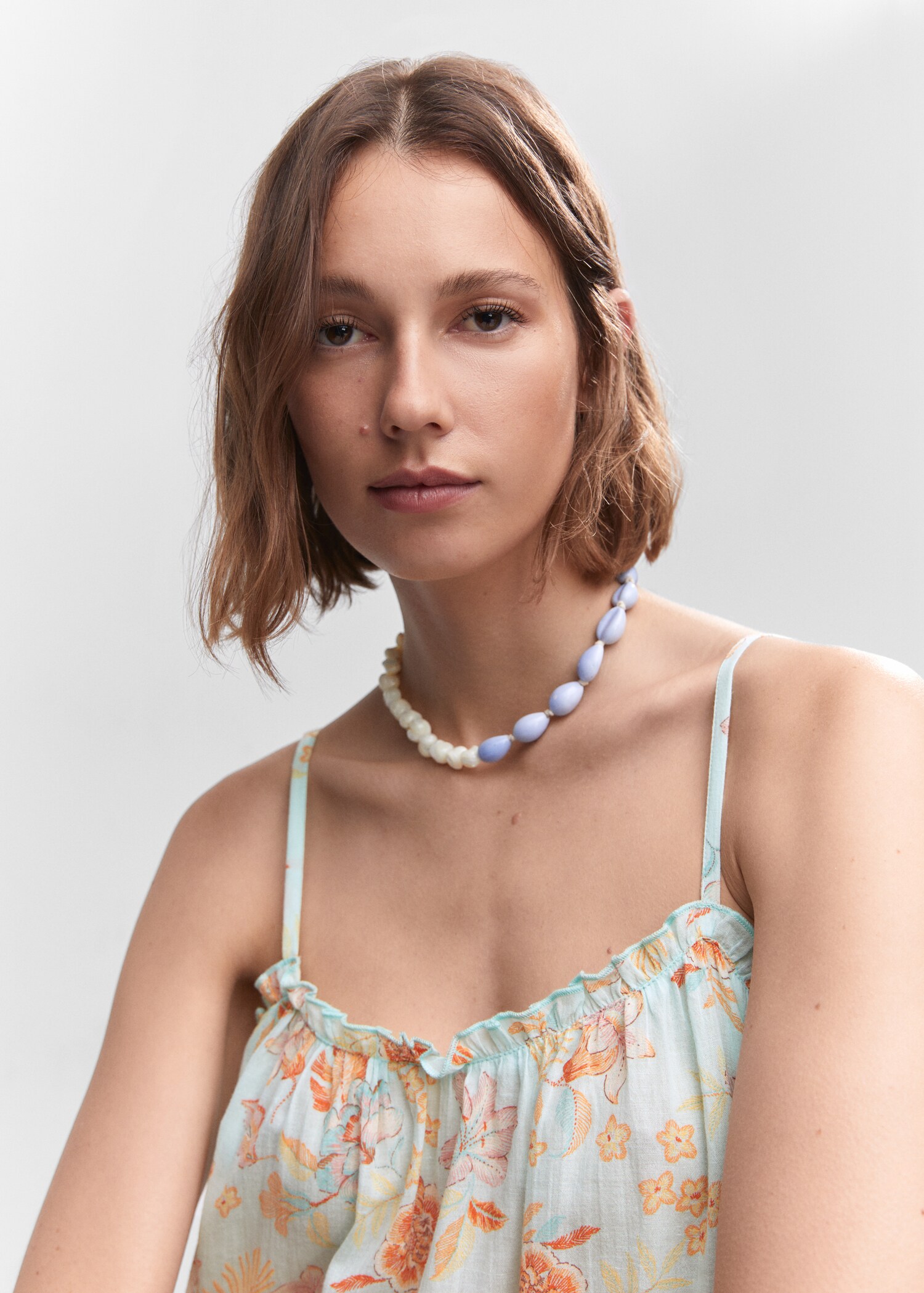 Robe longue à fleurs - Détail de l'article 1