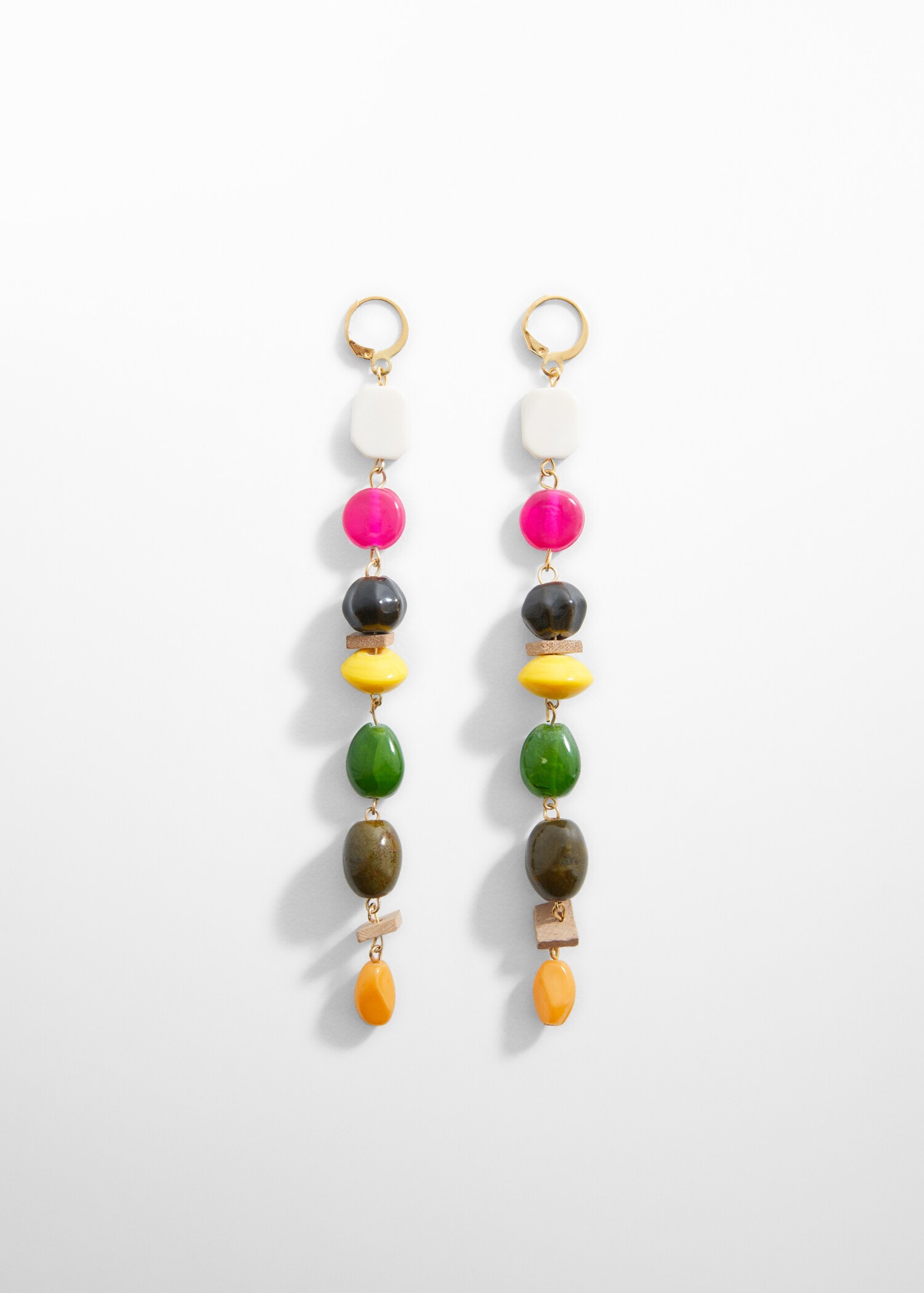 Pendientes abalorios combinados - Artículo sin modelo
