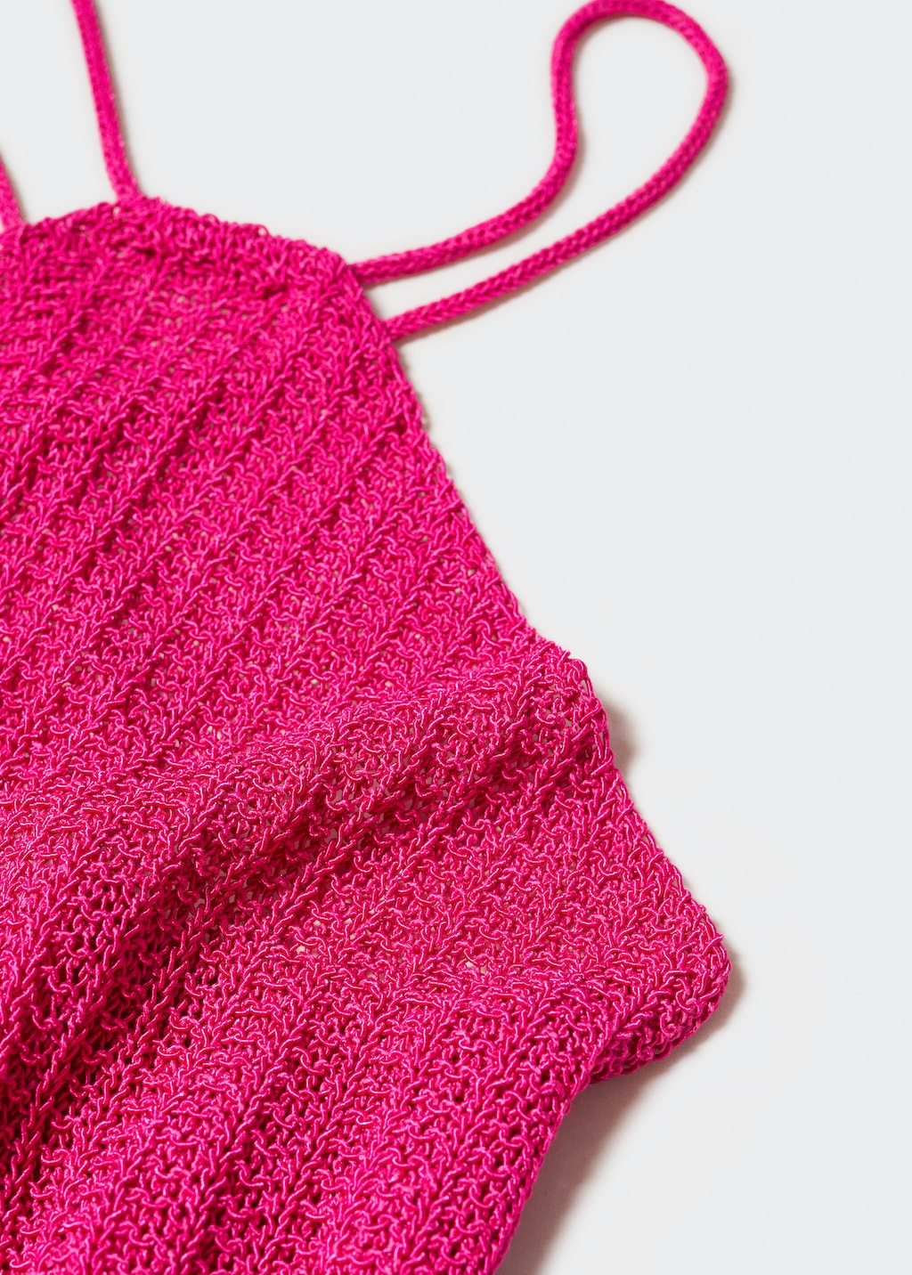 crochet spaghetti strap top