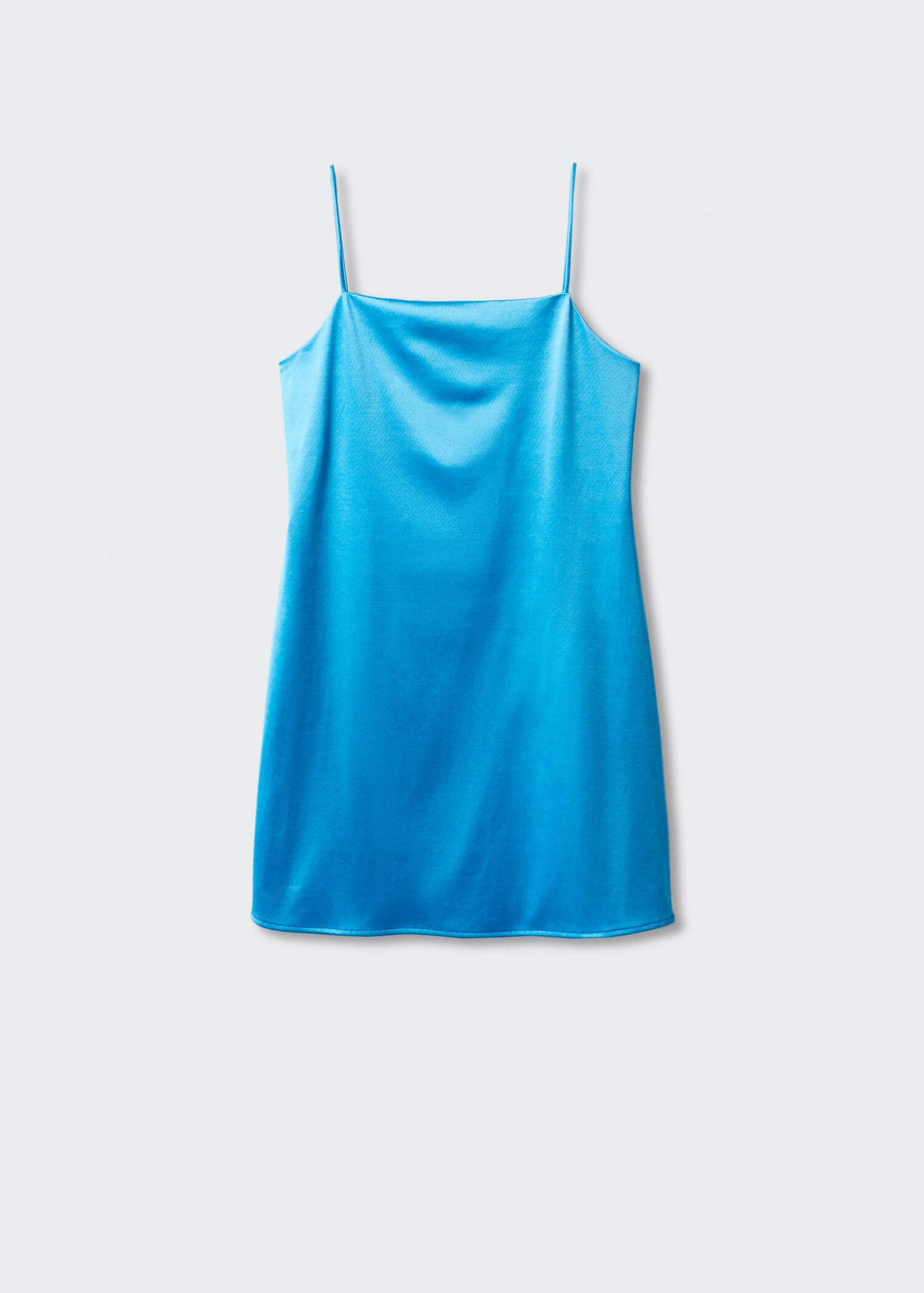 Robe courte satin - Article sans modèle