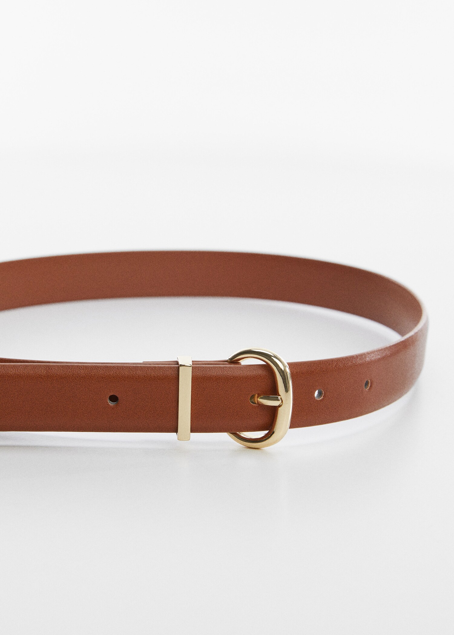 Metal buckle belt - Medium plane