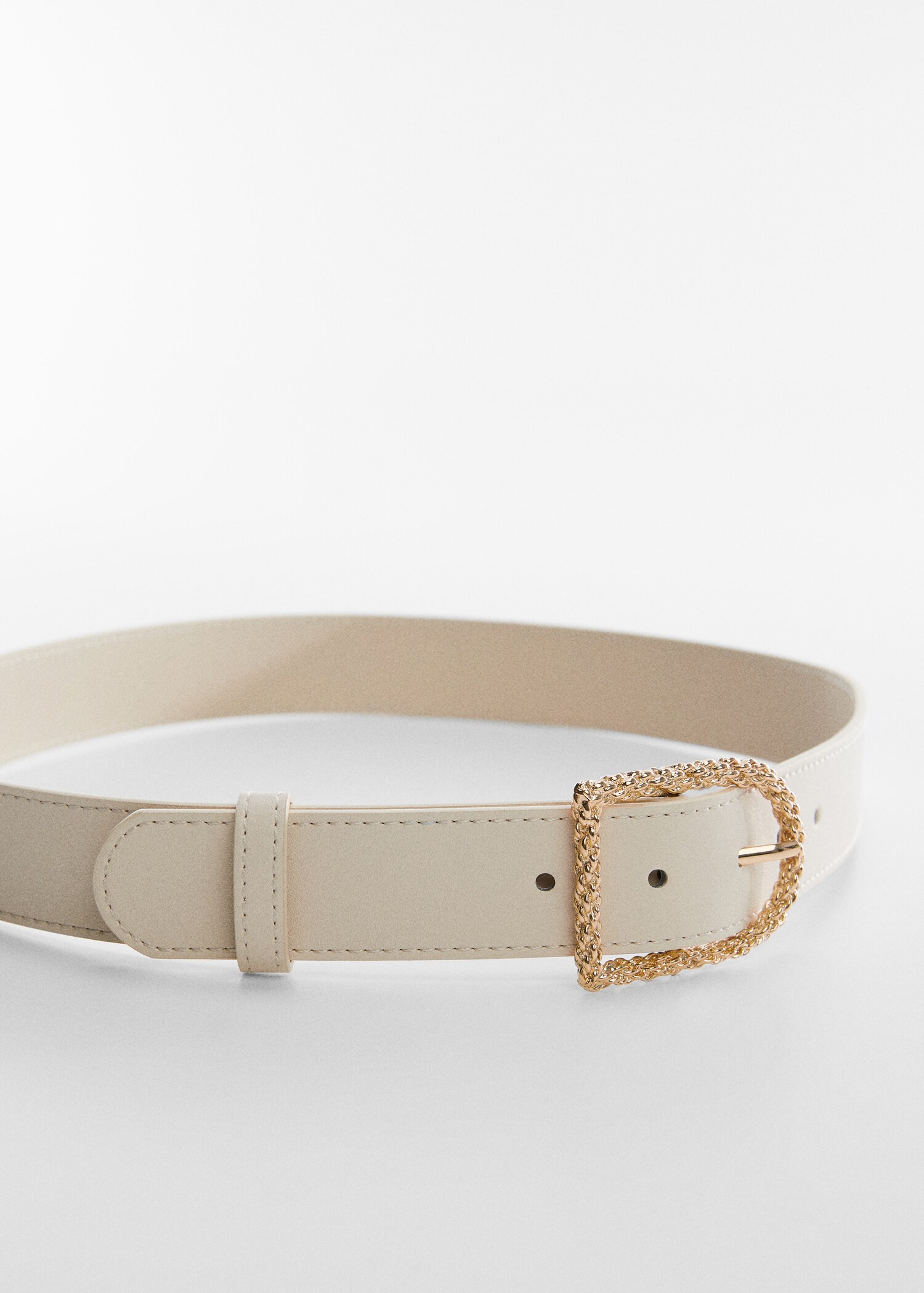 Braided belt with buckle - Medium plane