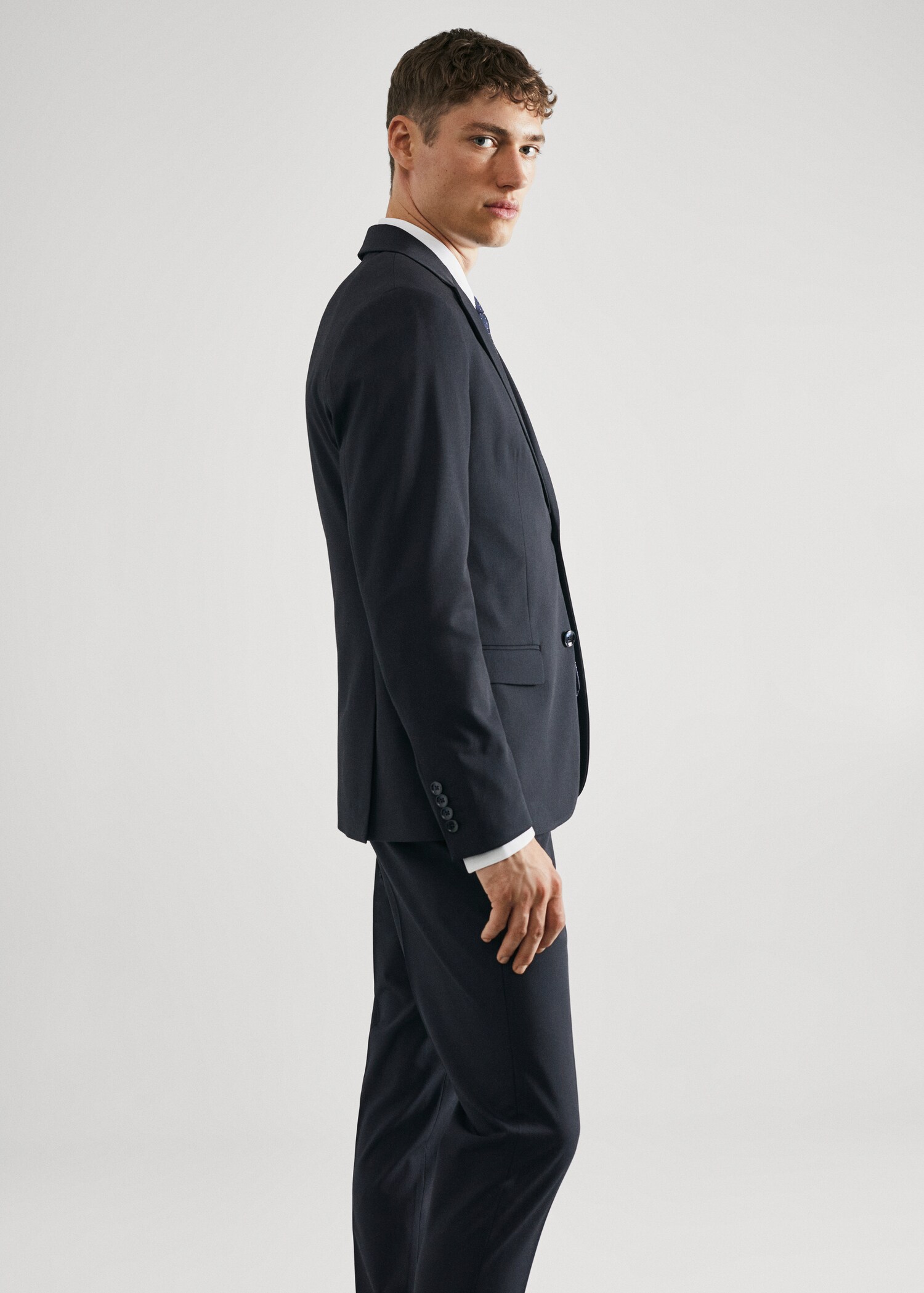 Veste costume super slim-fit tissu stretch - Détail de l'article 2