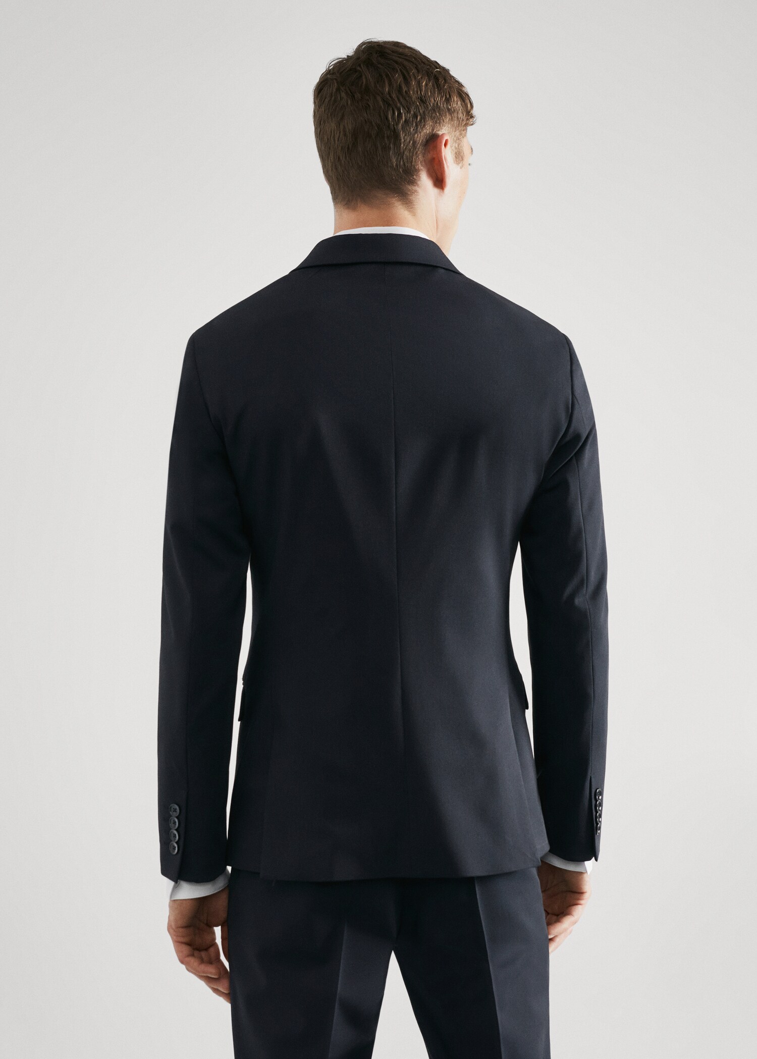 Veste costume super slim-fit tissu stretch - Verso de l’article