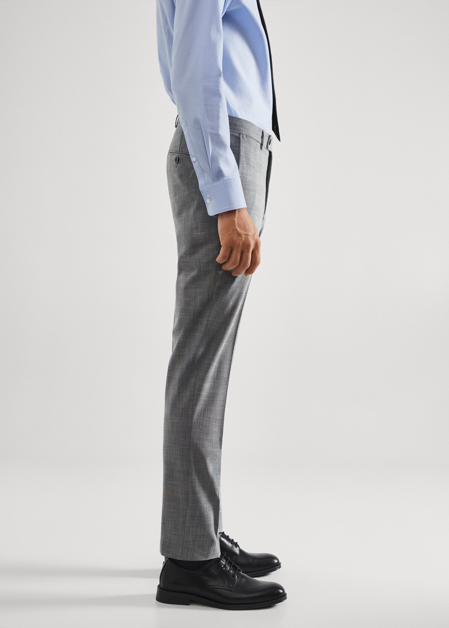Pantaloni completo stampati slim-fit tessuto stretch - Dettaglio dell'articolo 4