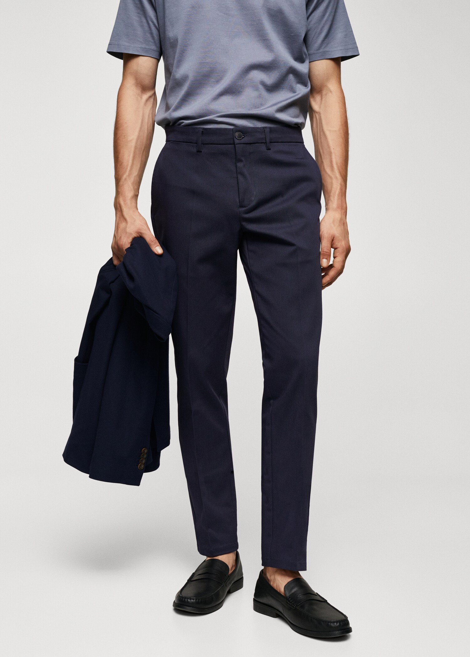 Pantalon chino slim fit - Plan moyen