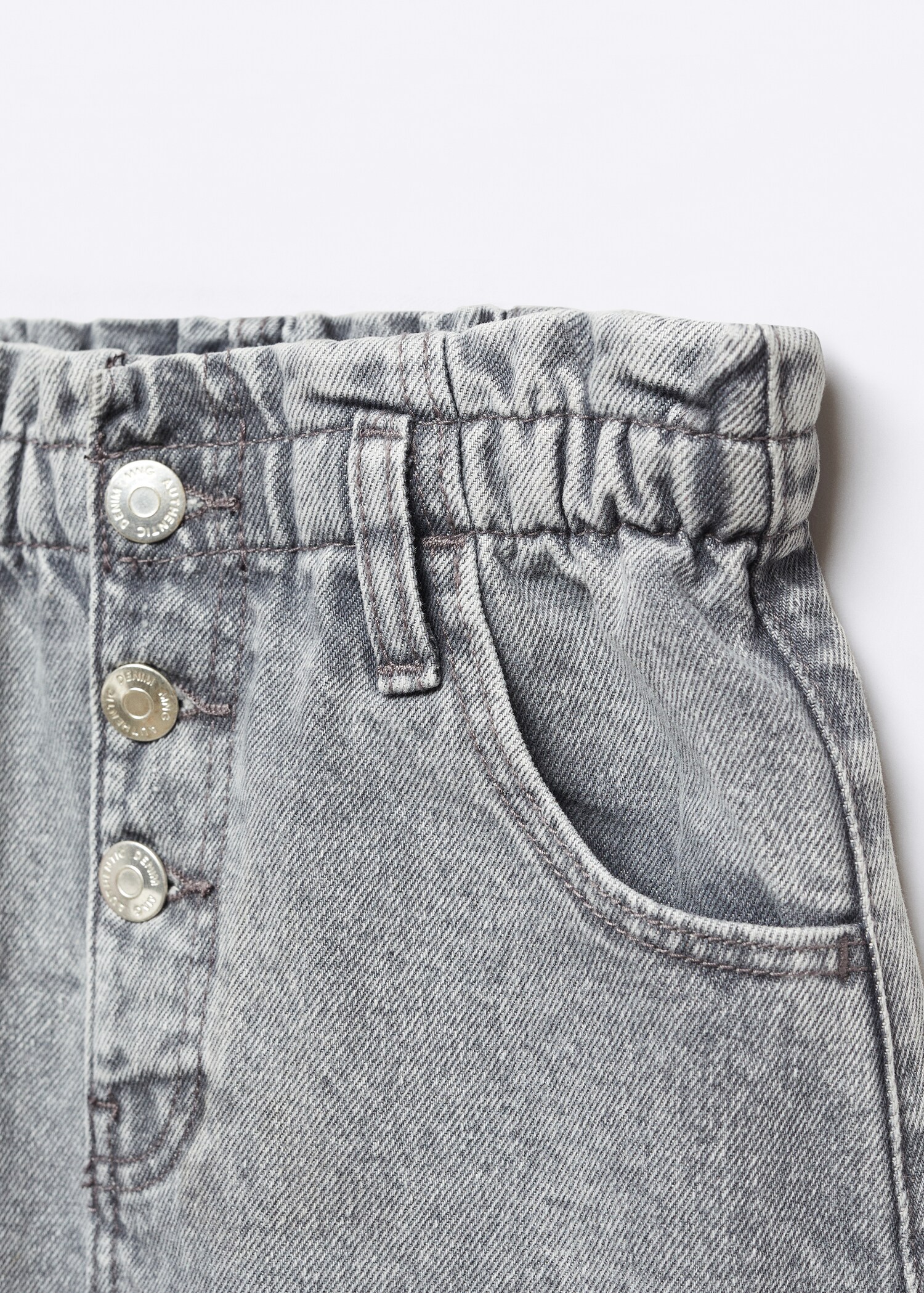 Falda denim paperbag - Detalle del artículo 8