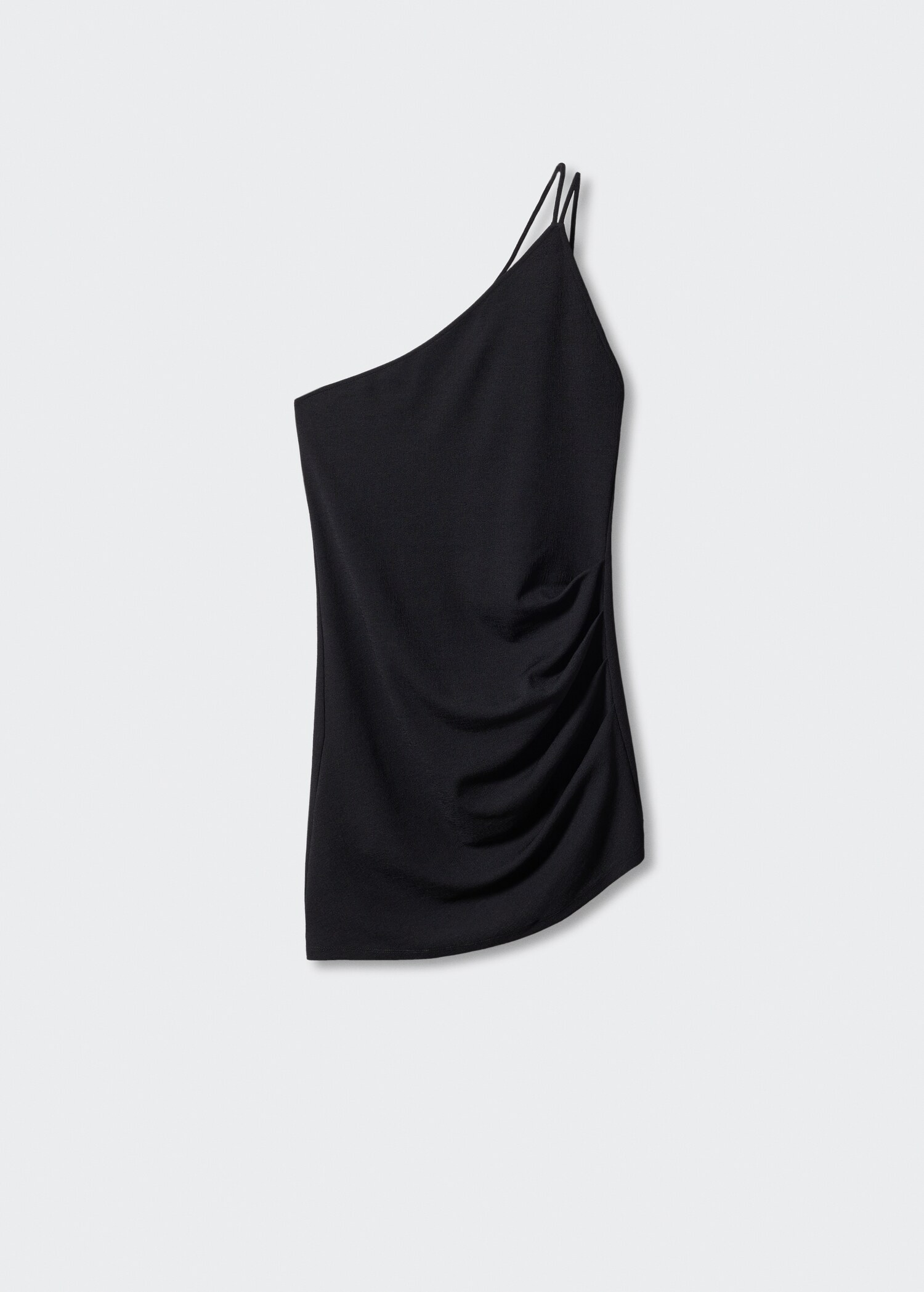 Kurzes asymmetrisches Kleid - Artikel ohne Model