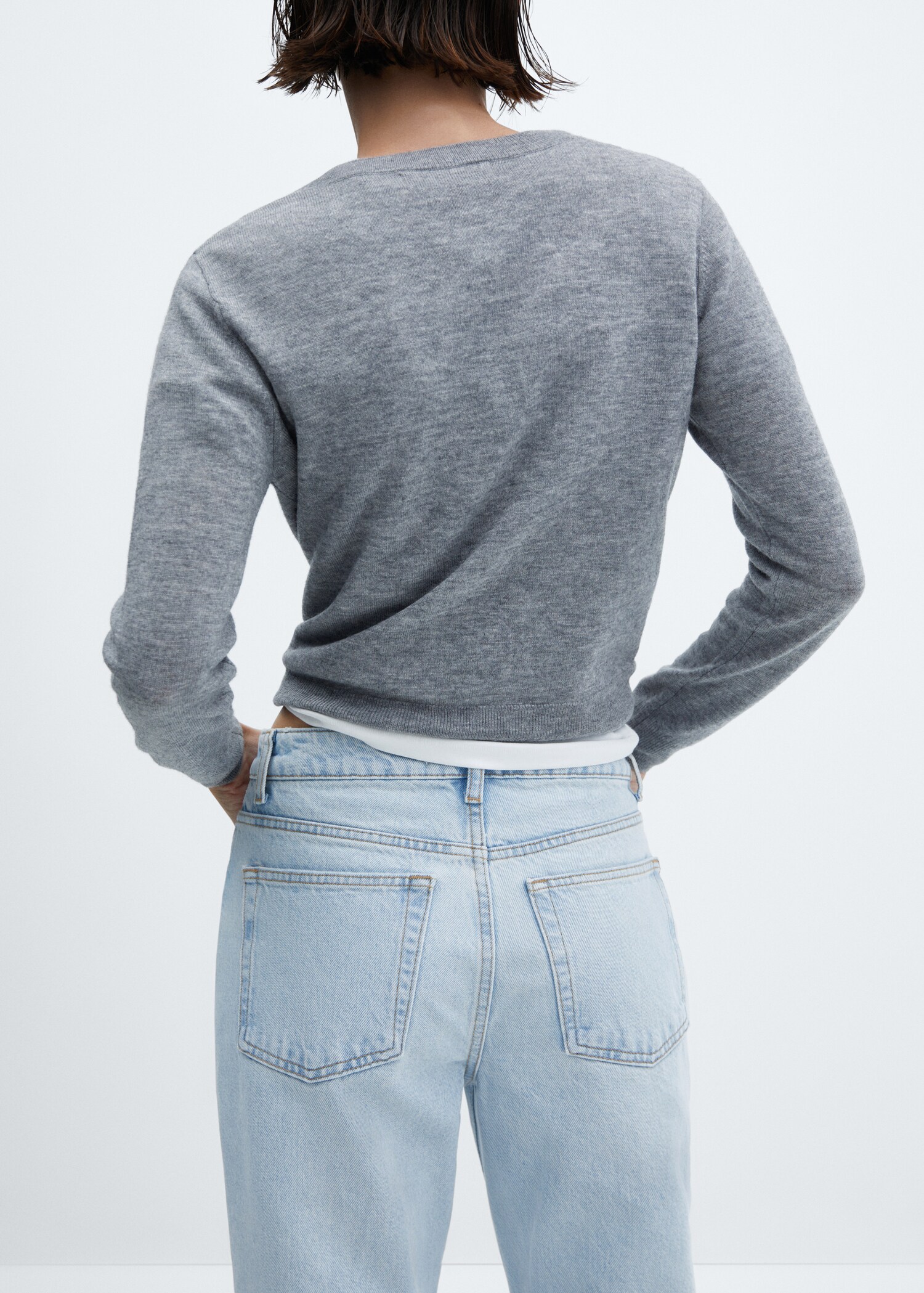Jeans rectos tiro alto - Detalle del artículo 6