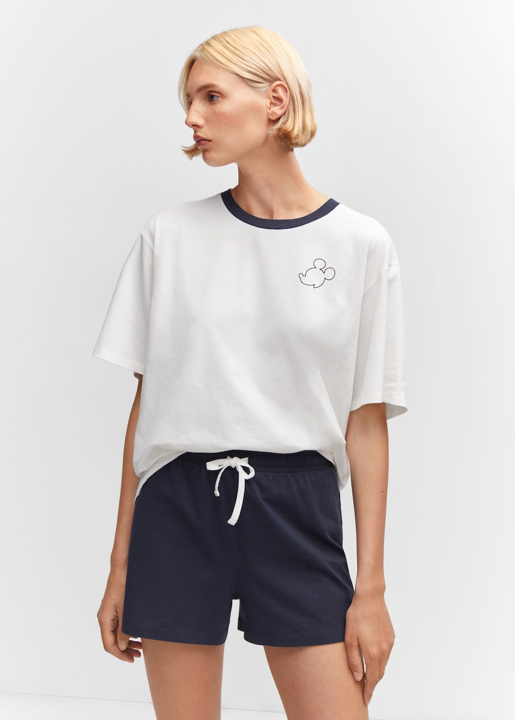 Short coton taille elastique