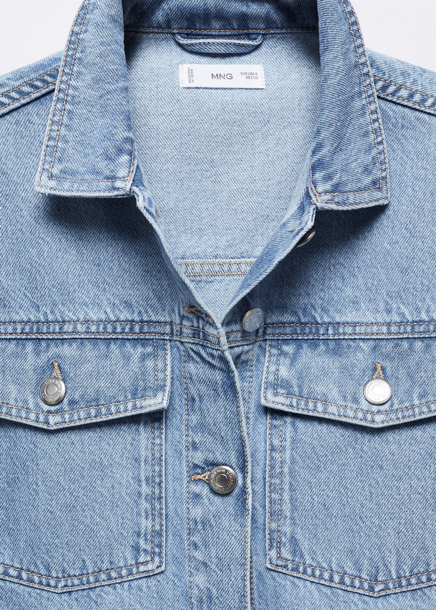 Cazadora crop denim - Detalle del artículo 8