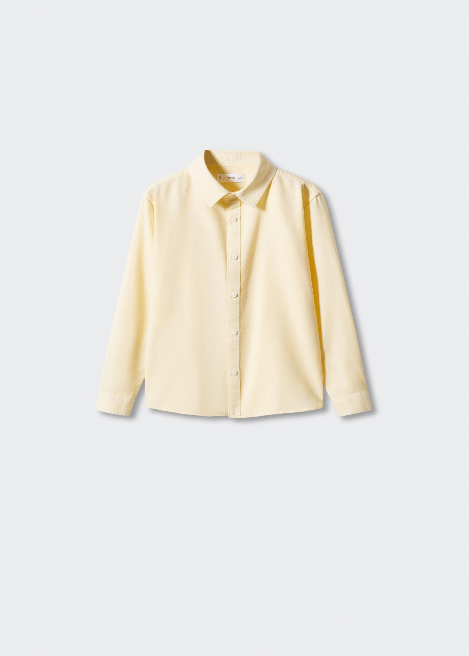 Regular-fit linen shirt - Article without model