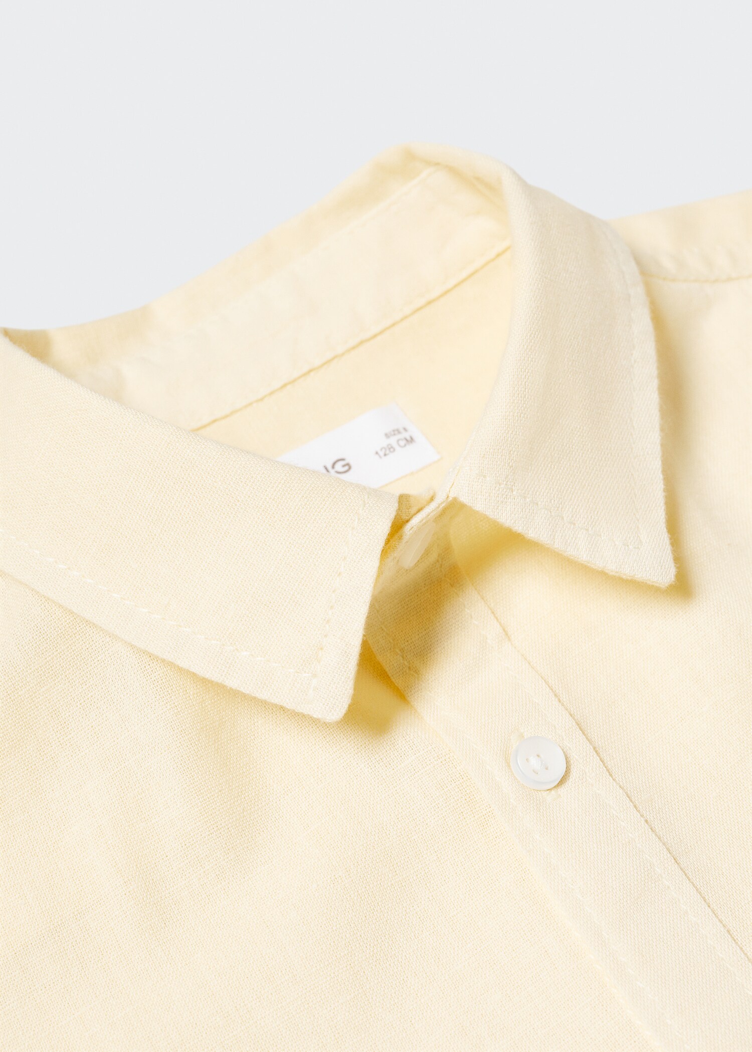 Regular-fit linen shirt - Details of the article 0
